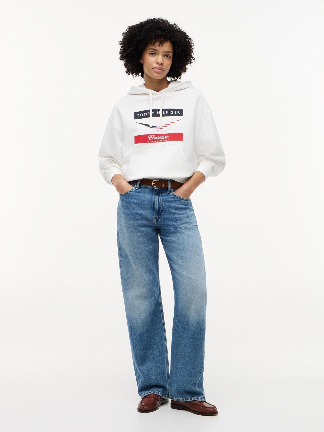 Polerón TH x Cadillac Fórmula 1 Blanco Tommy Hilfiger-1