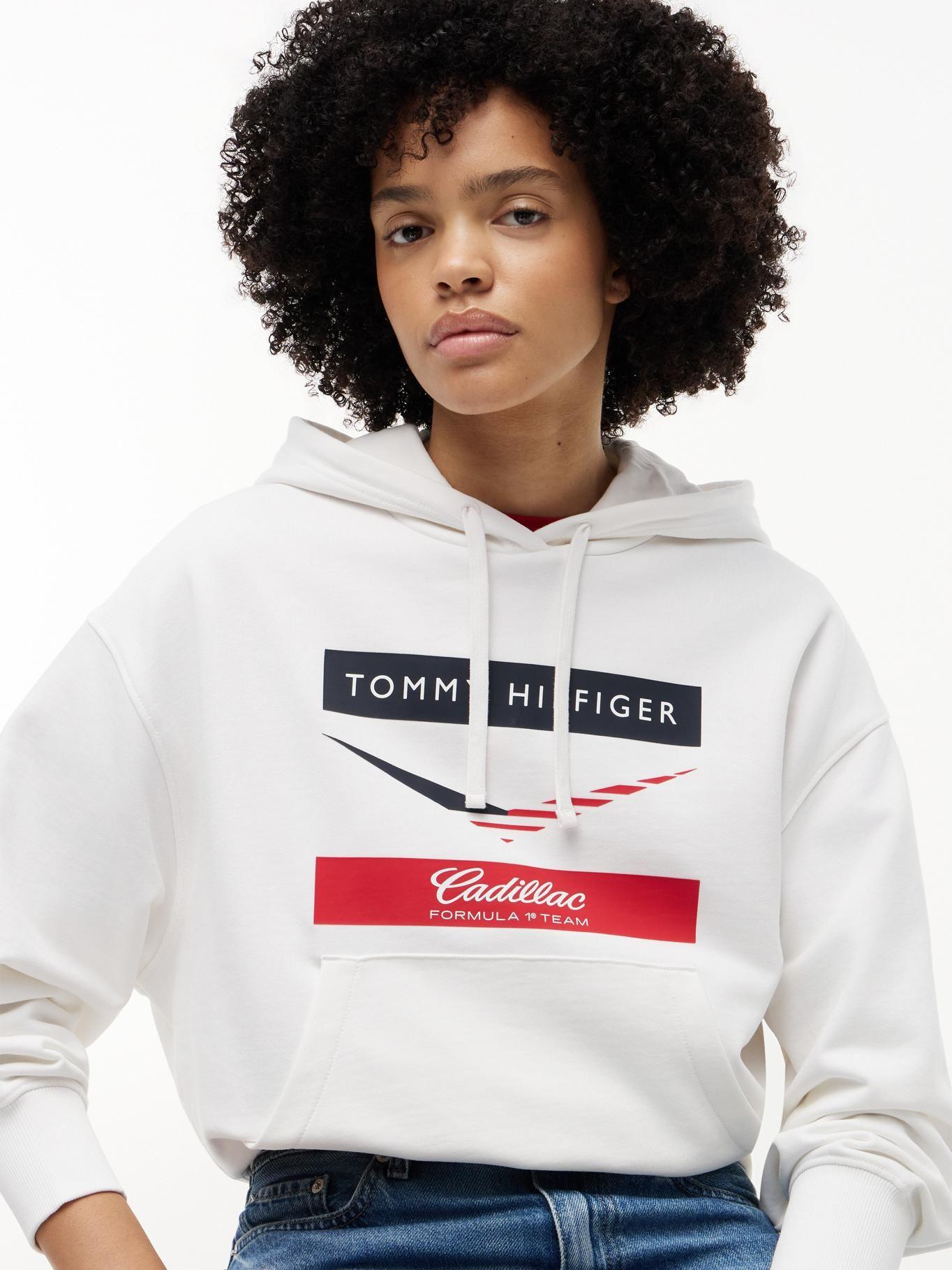 Polerón TH x Cadillac Fórmula 1 Blanco Tommy Hilfiger-3