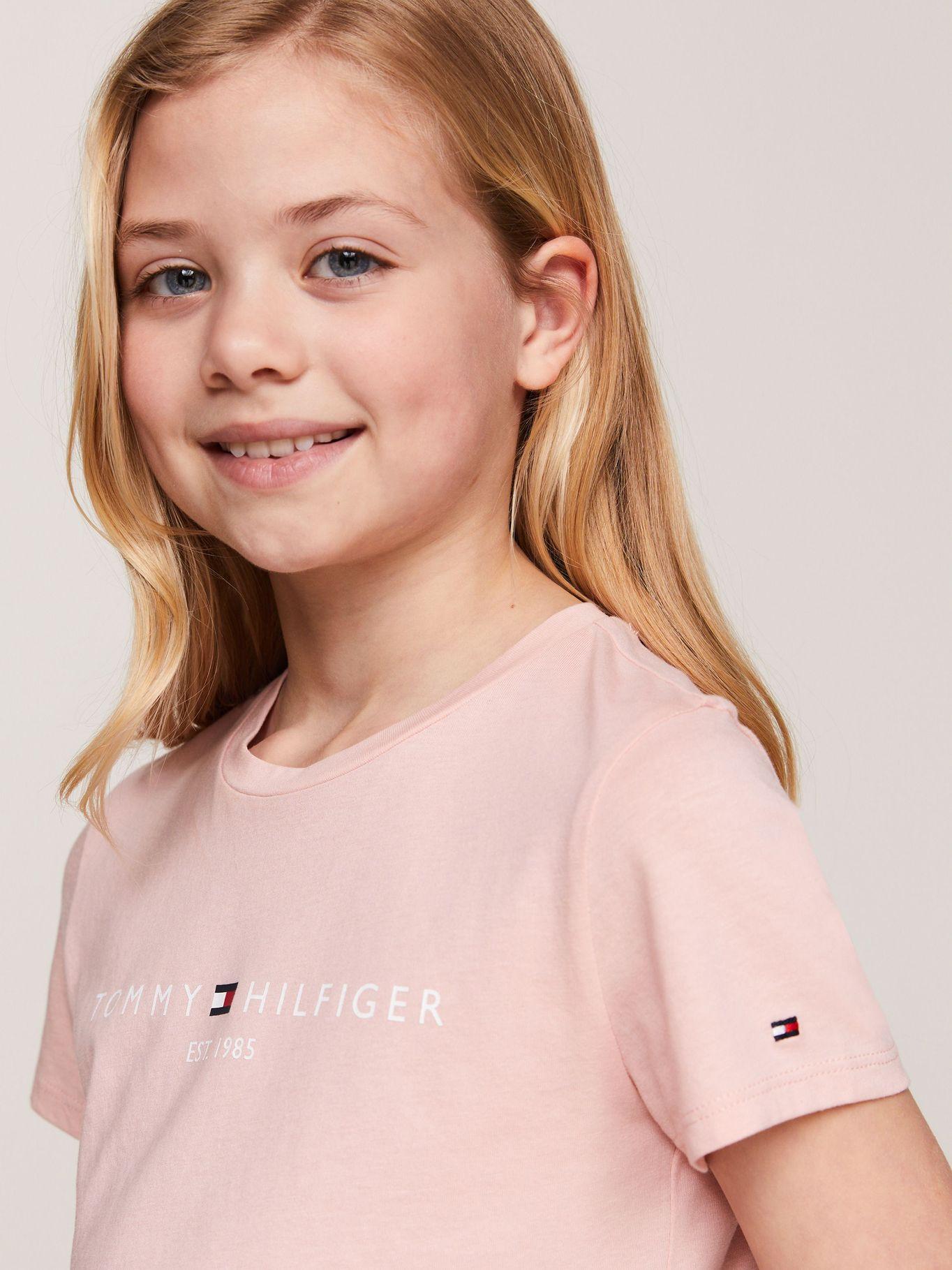 Polera Essential Organic Cotton Rosado Tommy Hilfiger-3