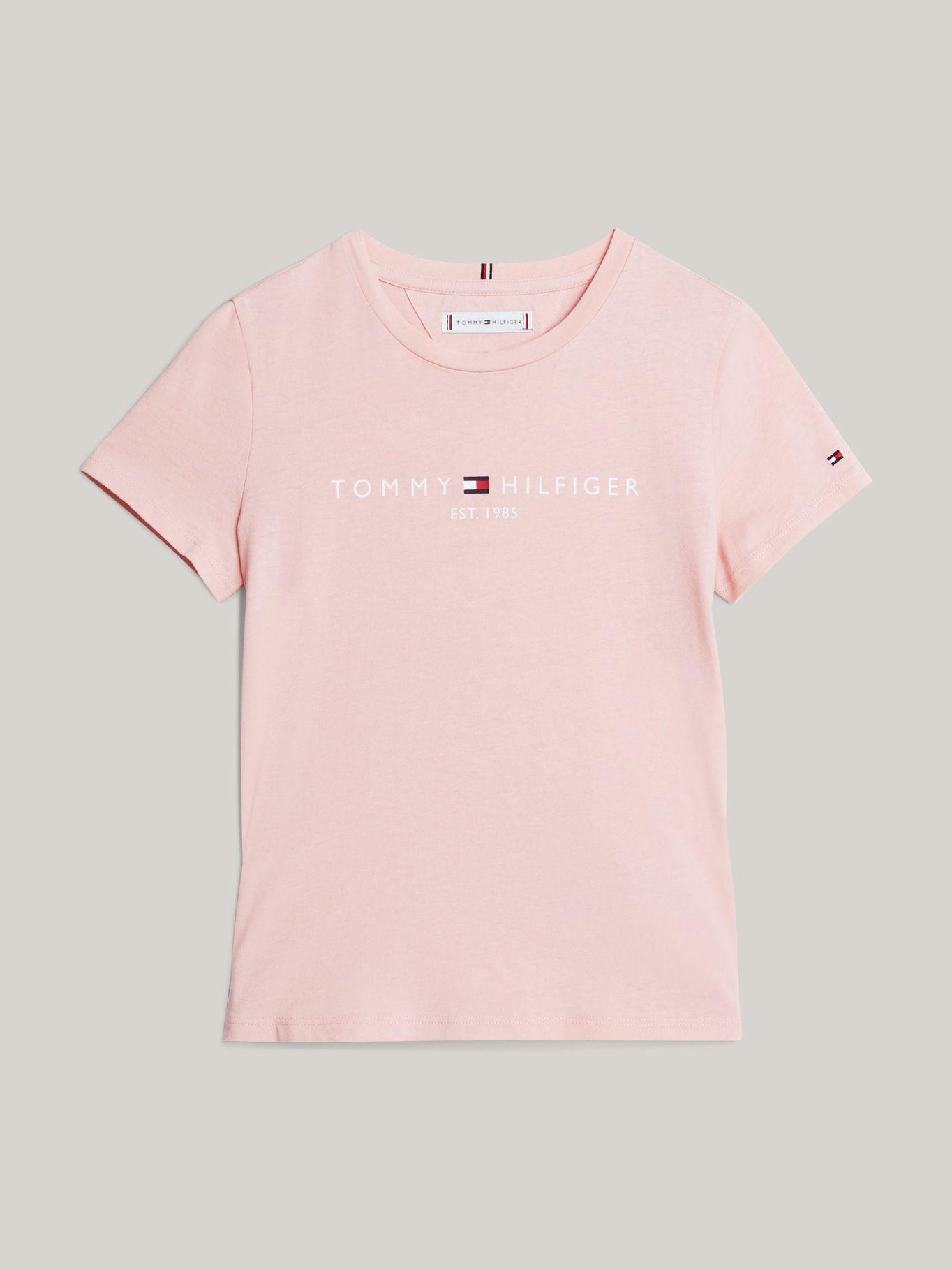 Polera Essential Organic Cotton Rosado Tommy Hilfiger-4