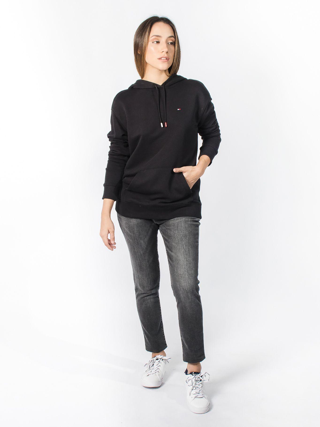 Sweater Con Gorro W Thd Fun House Negro Tommy Hilfiger-0