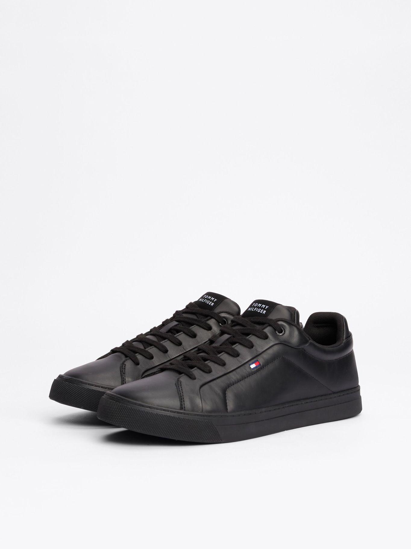 Zapatillas Essential Cuero BDS Negro Tommy Hilfiger-0