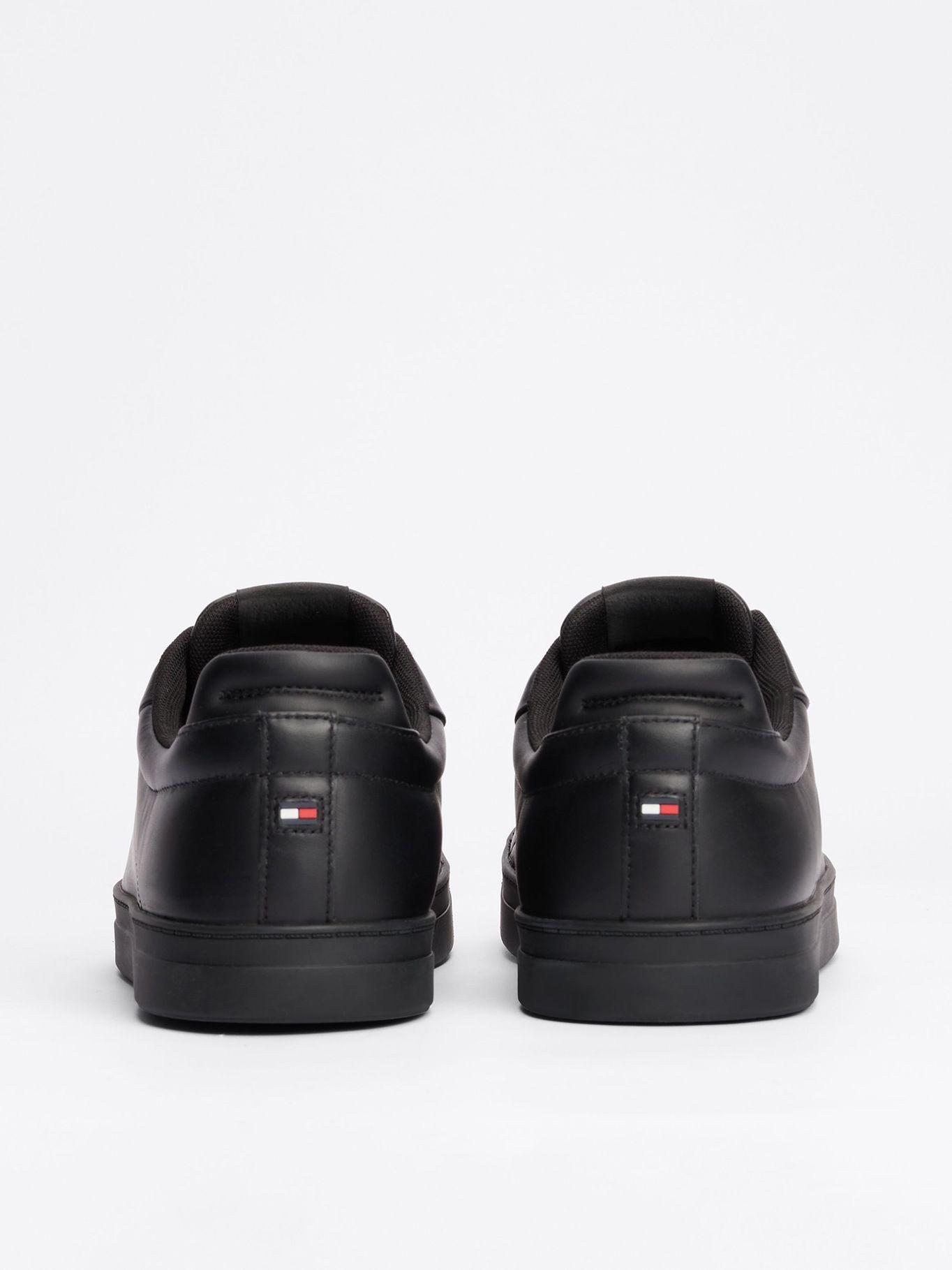 Zapatillas Essential Cuero BDS Negro Tommy Hilfiger-1