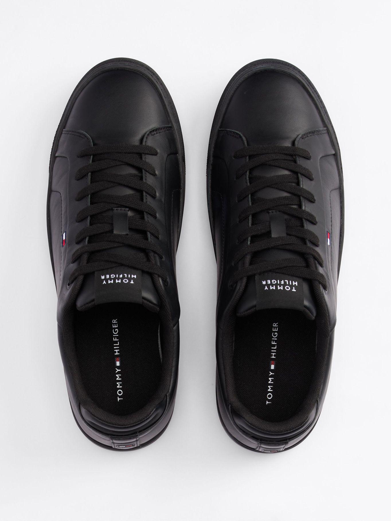 Zapatillas Essential Cuero BDS Negro Tommy Hilfiger-2