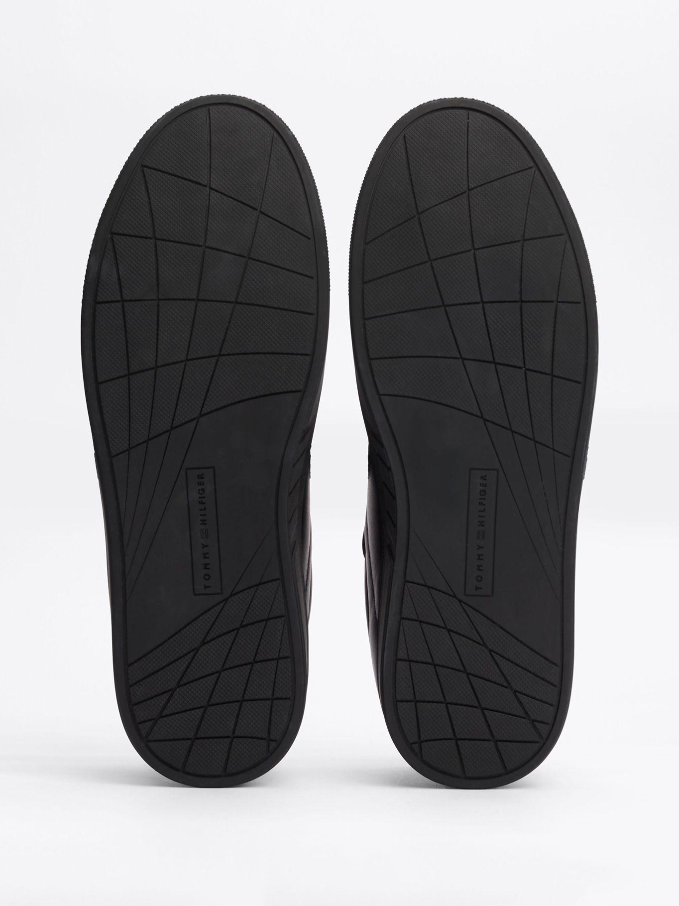 Zapatillas Essential Cuero BDS Negro Tommy Hilfiger-3
