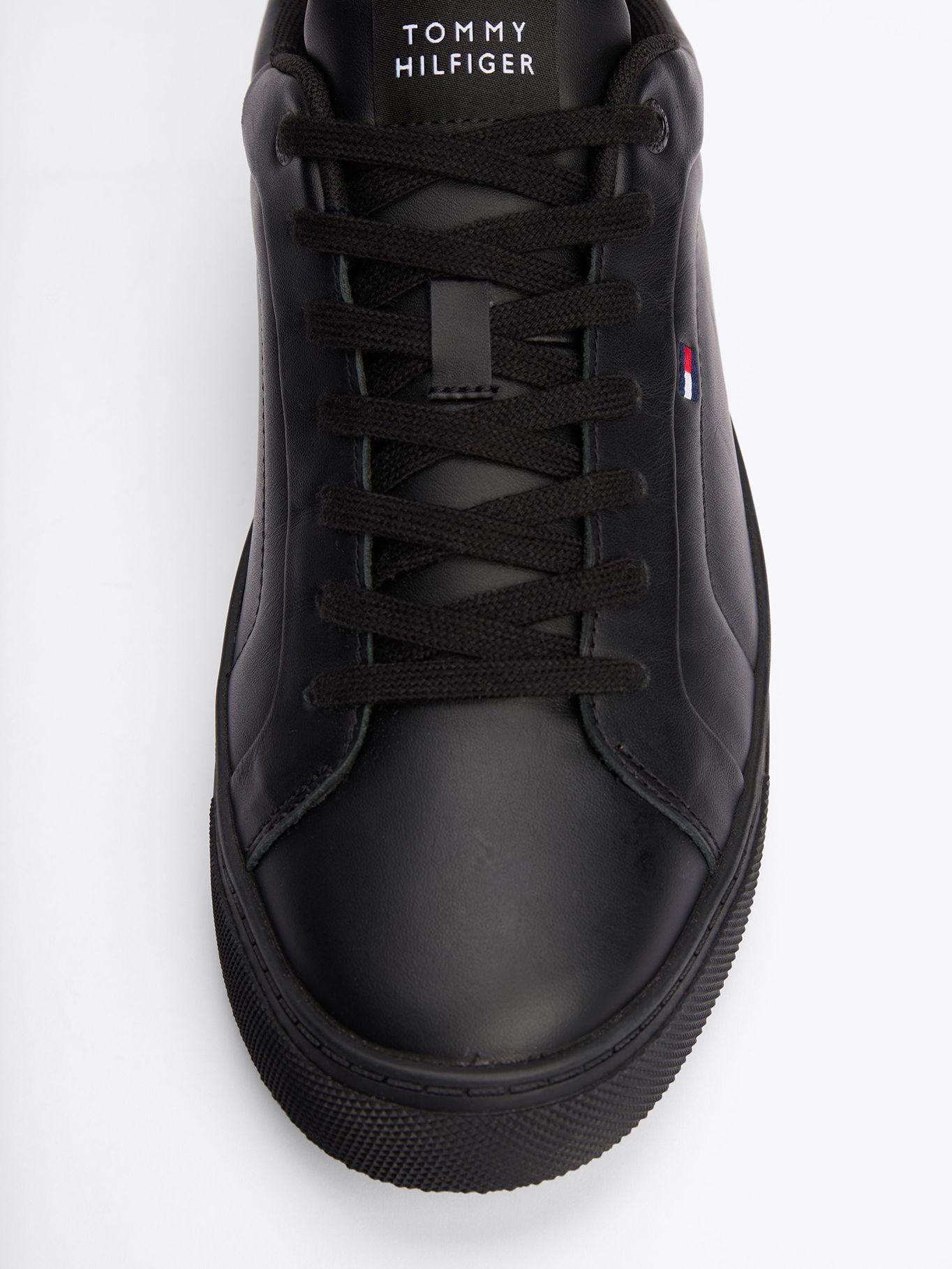 Zapatillas Essential Cuero BDS Negro Tommy Hilfiger-6
