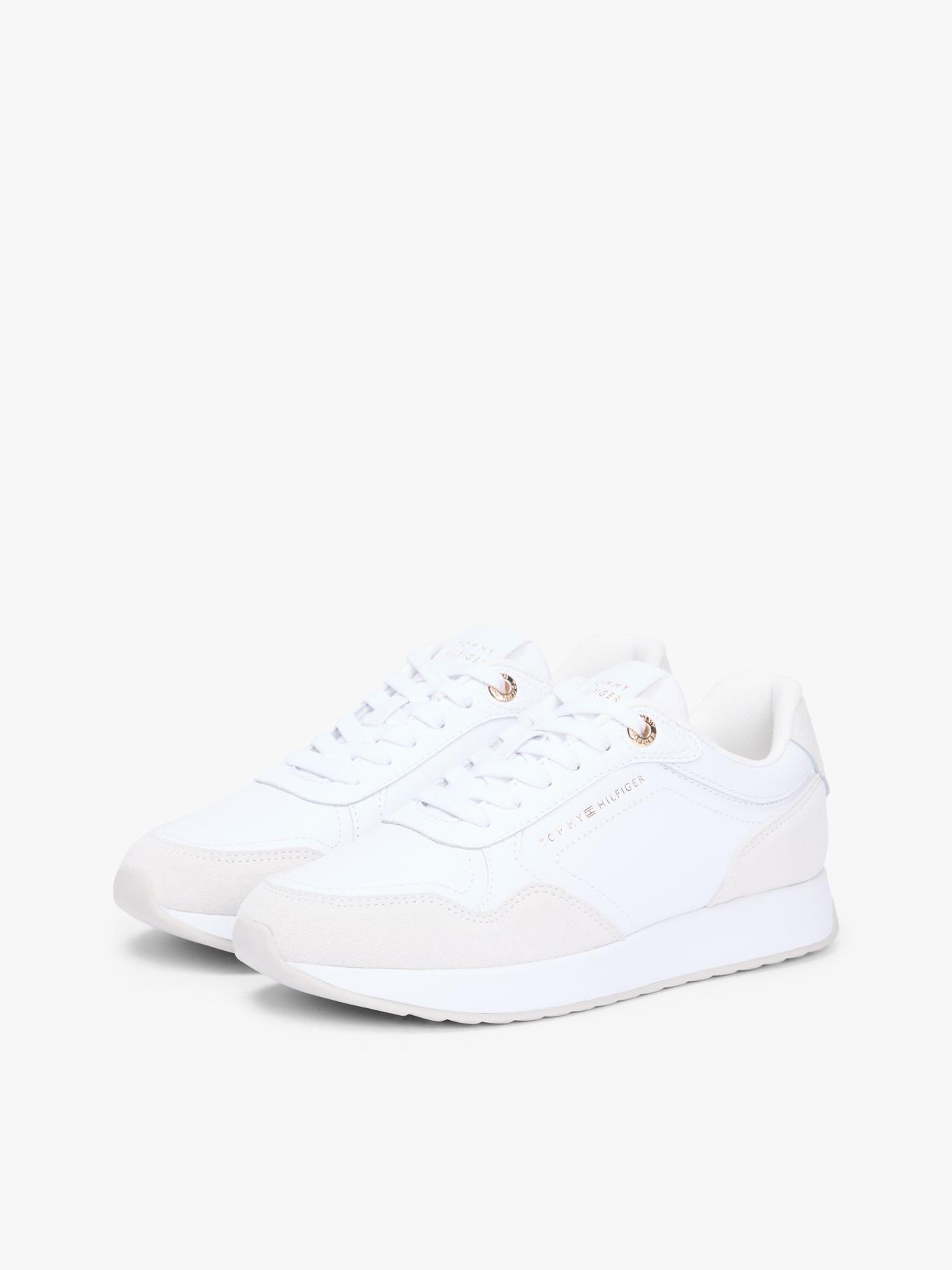 Zapatillas Monogram De Cuero Tommy Hilfiger Blanco-0