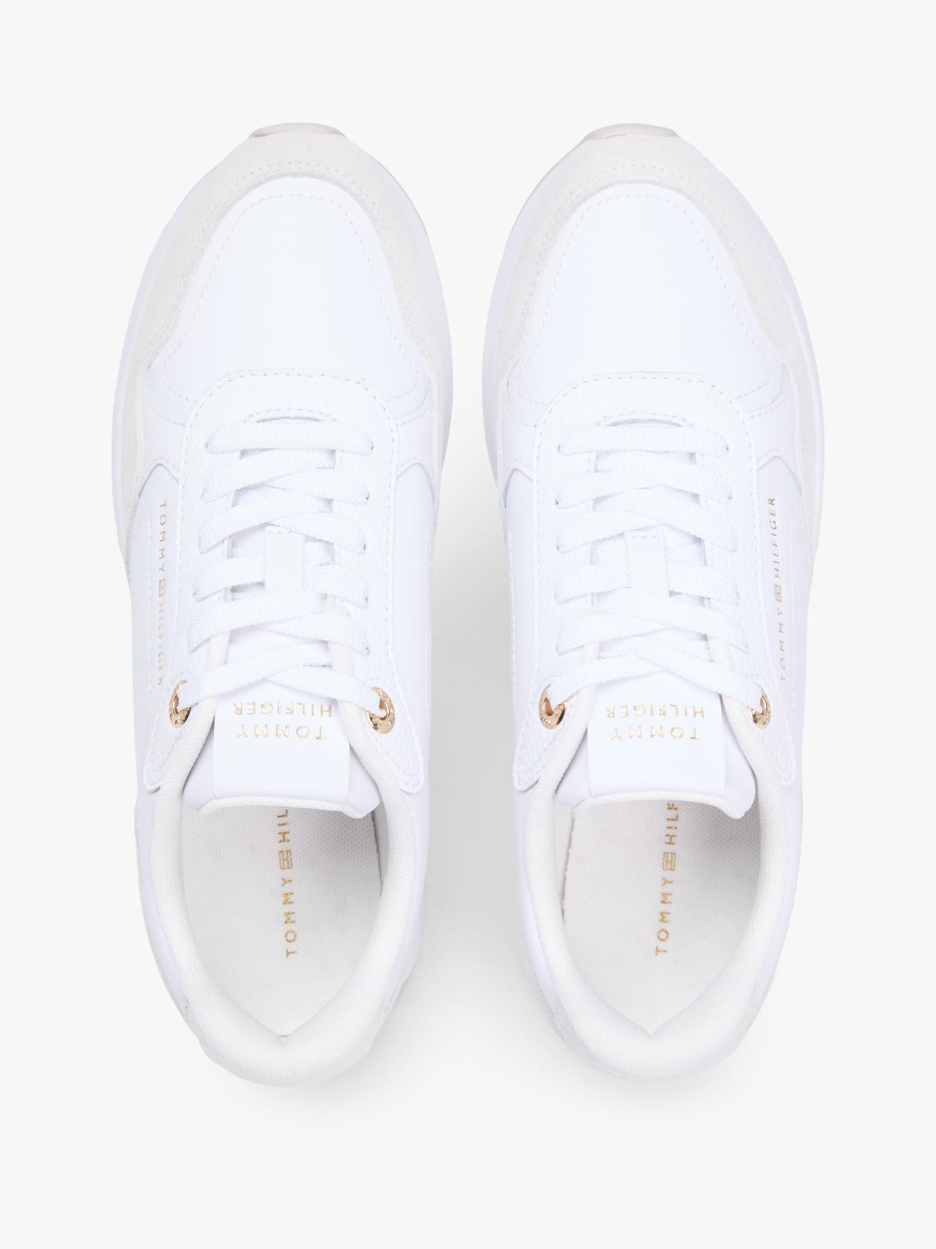 Zapatillas Monogram De Cuero Tommy Hilfiger Blanco-3