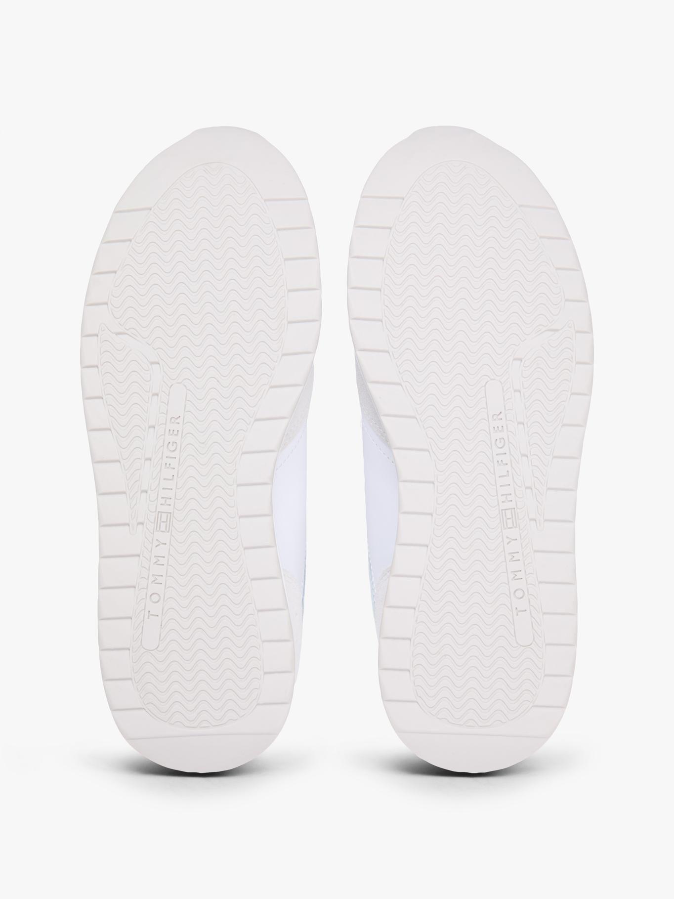 Zapatillas Monogram De Cuero Tommy Hilfiger Blanco-4