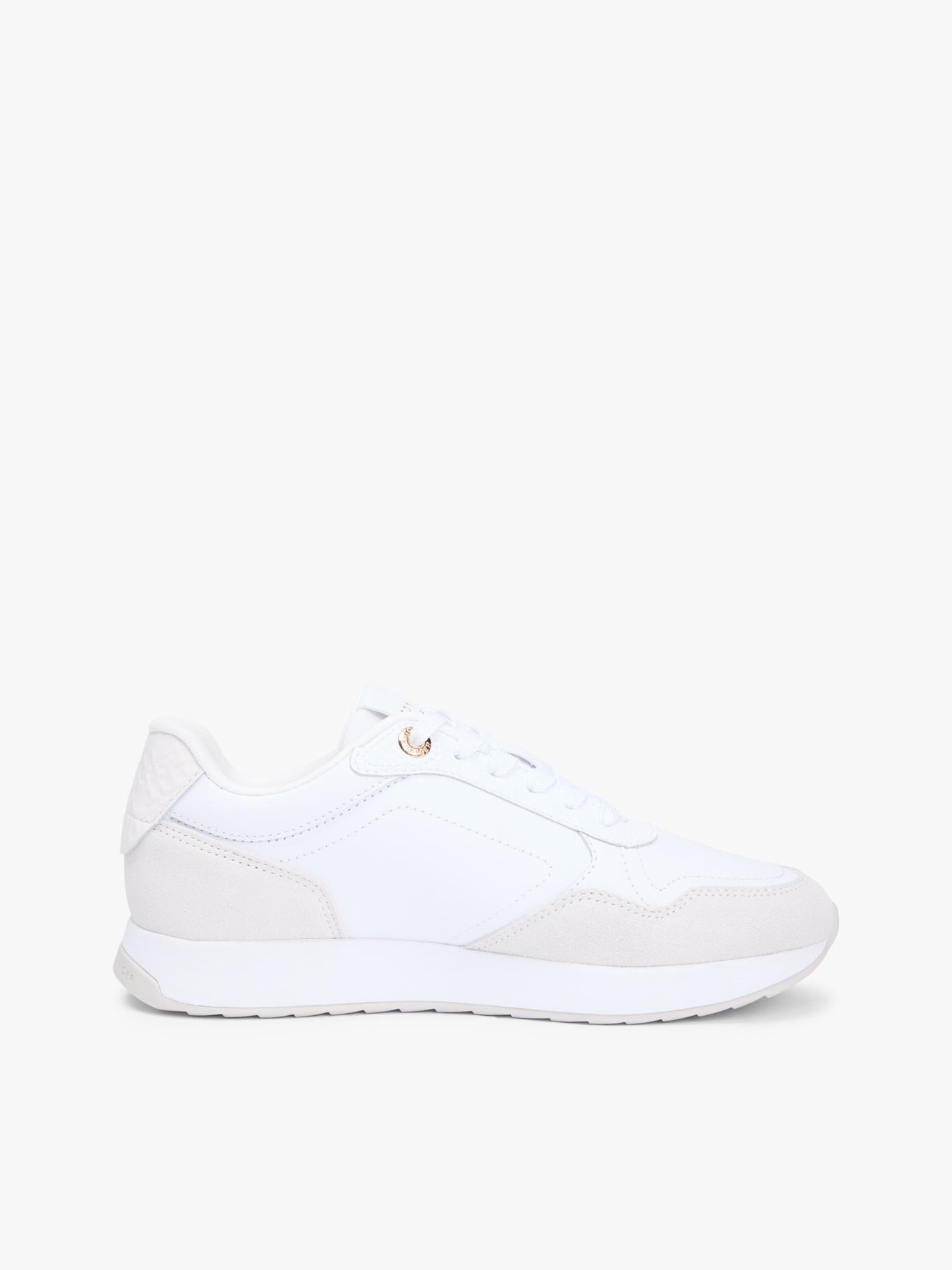 Zapatillas Monogram De Cuero Tommy Hilfiger Blanco-5