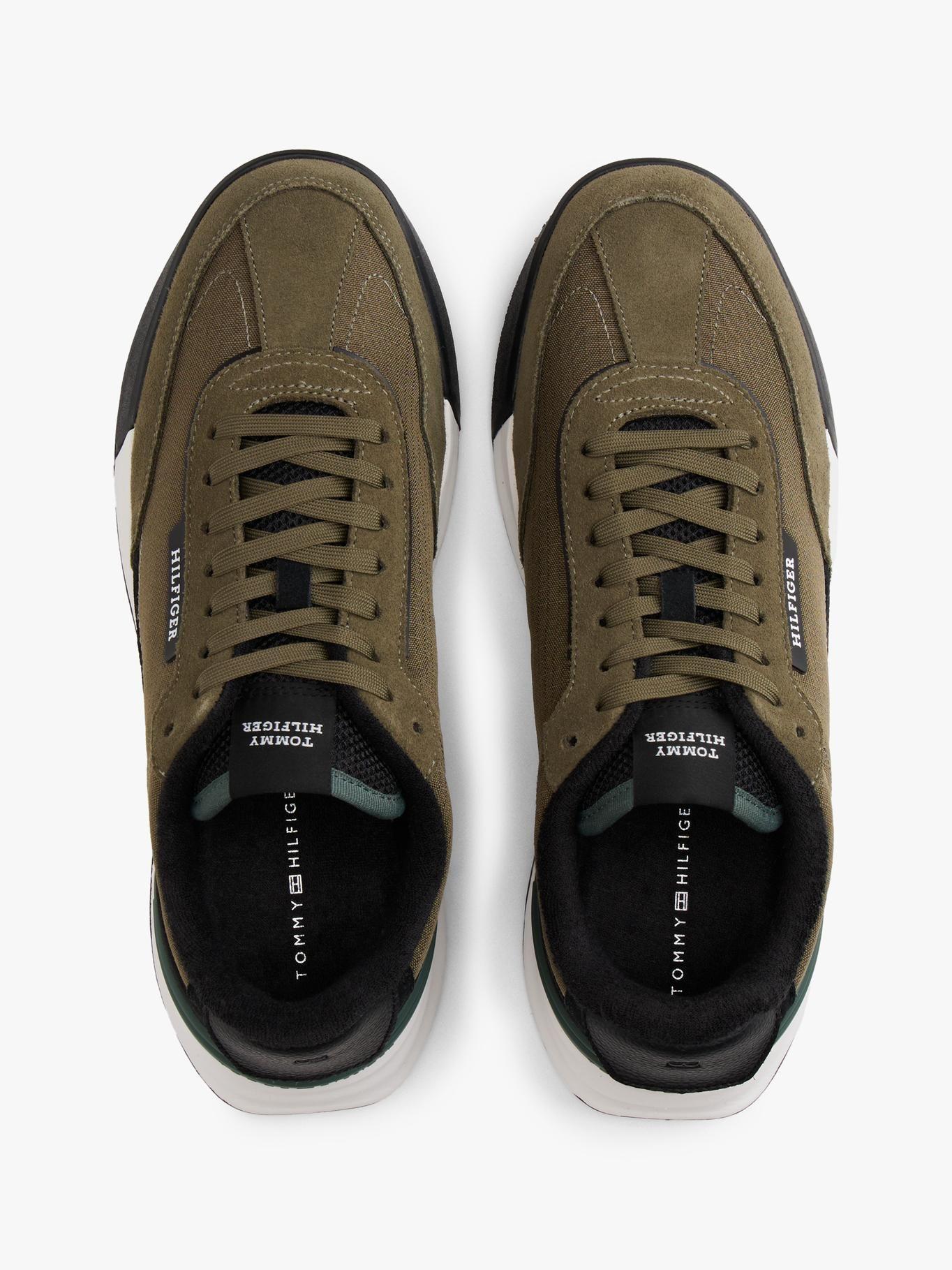 Zapatillas Retro Runner Mix Verde Tommy Hilfiger-2