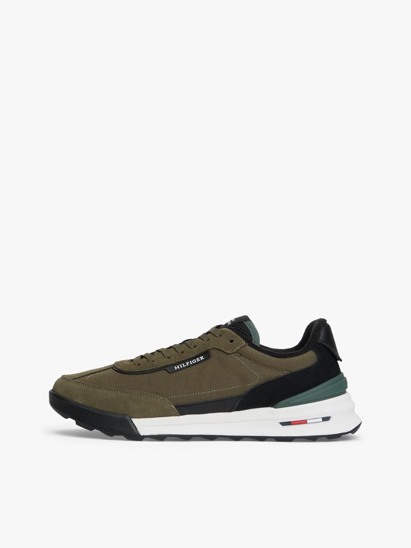 Zapatillas Retro Runner Mix Verde Tommy Hilfiger-5