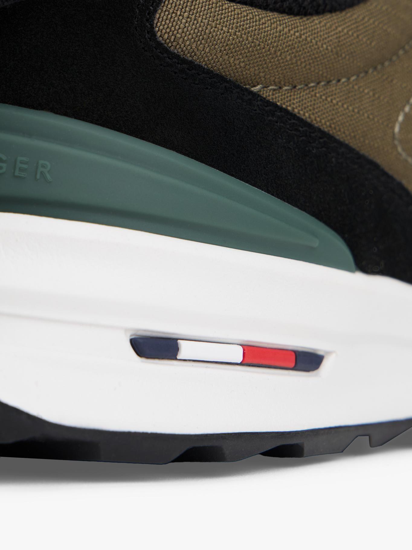 Zapatillas Retro Runner Mix Verde Tommy Hilfiger-6