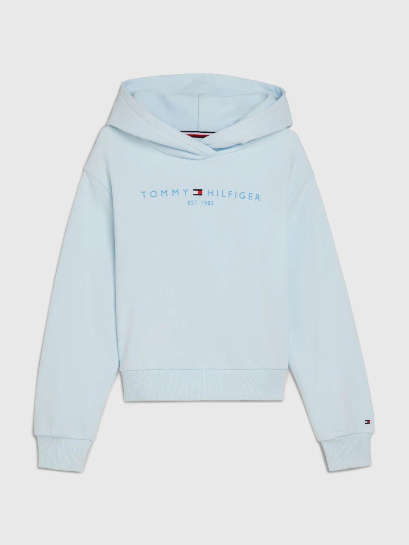 Polerón Hoodie Logo Essential Celeste Tommy Hilfiger-0