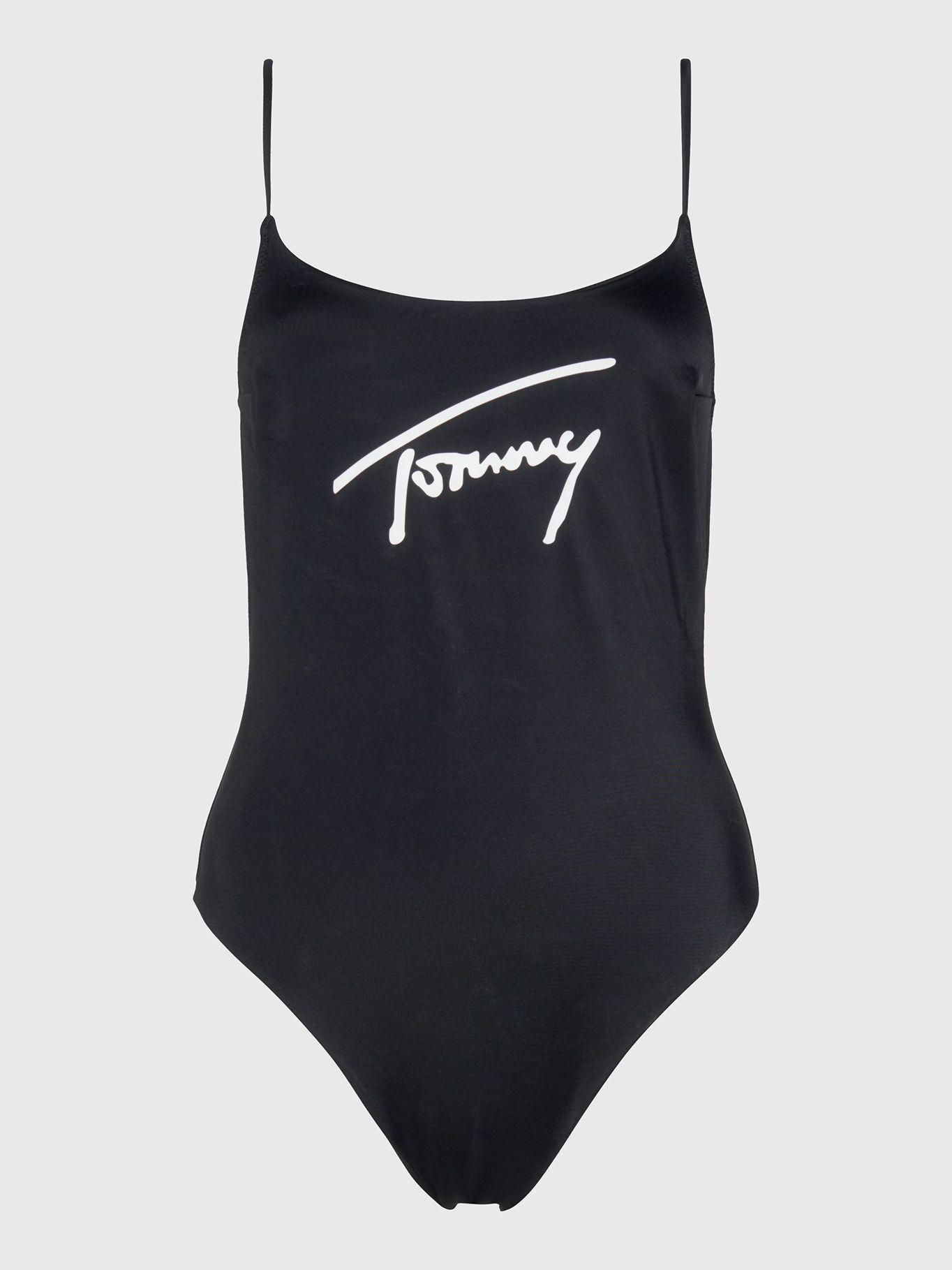 TRAJE DE BAÑO LOGO SIGNATURE NEGRO TOMMY HILFIGER-3