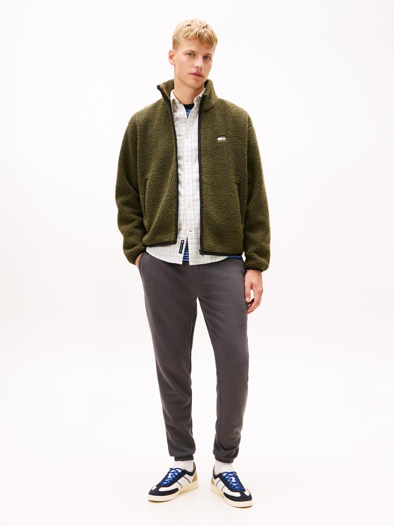 Joggers Con Logo Bordado Slim Fit Tommy Jeans Gris-0