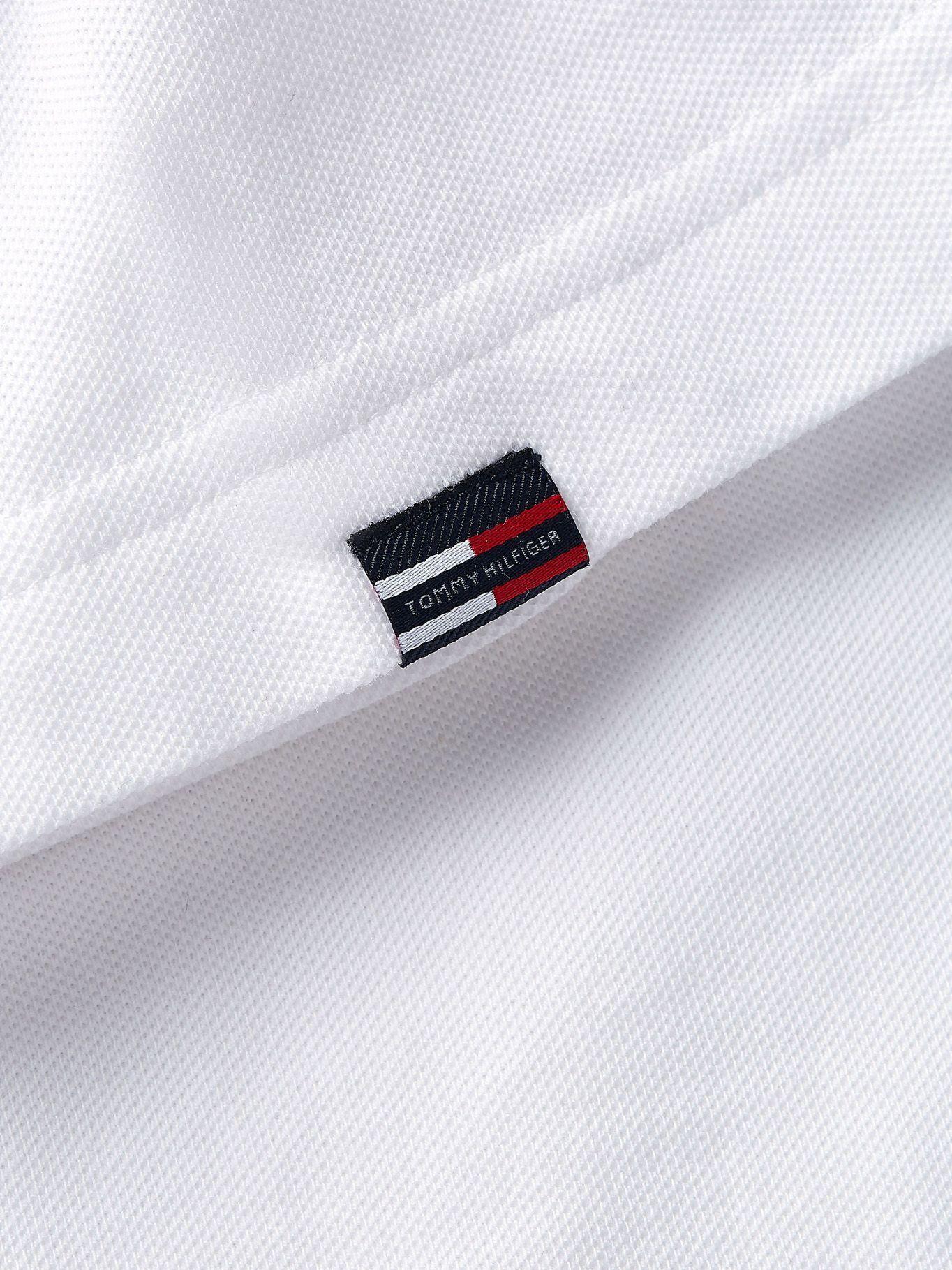 Polo Sleeve Logo Blanco Tommy Hilfiger-4