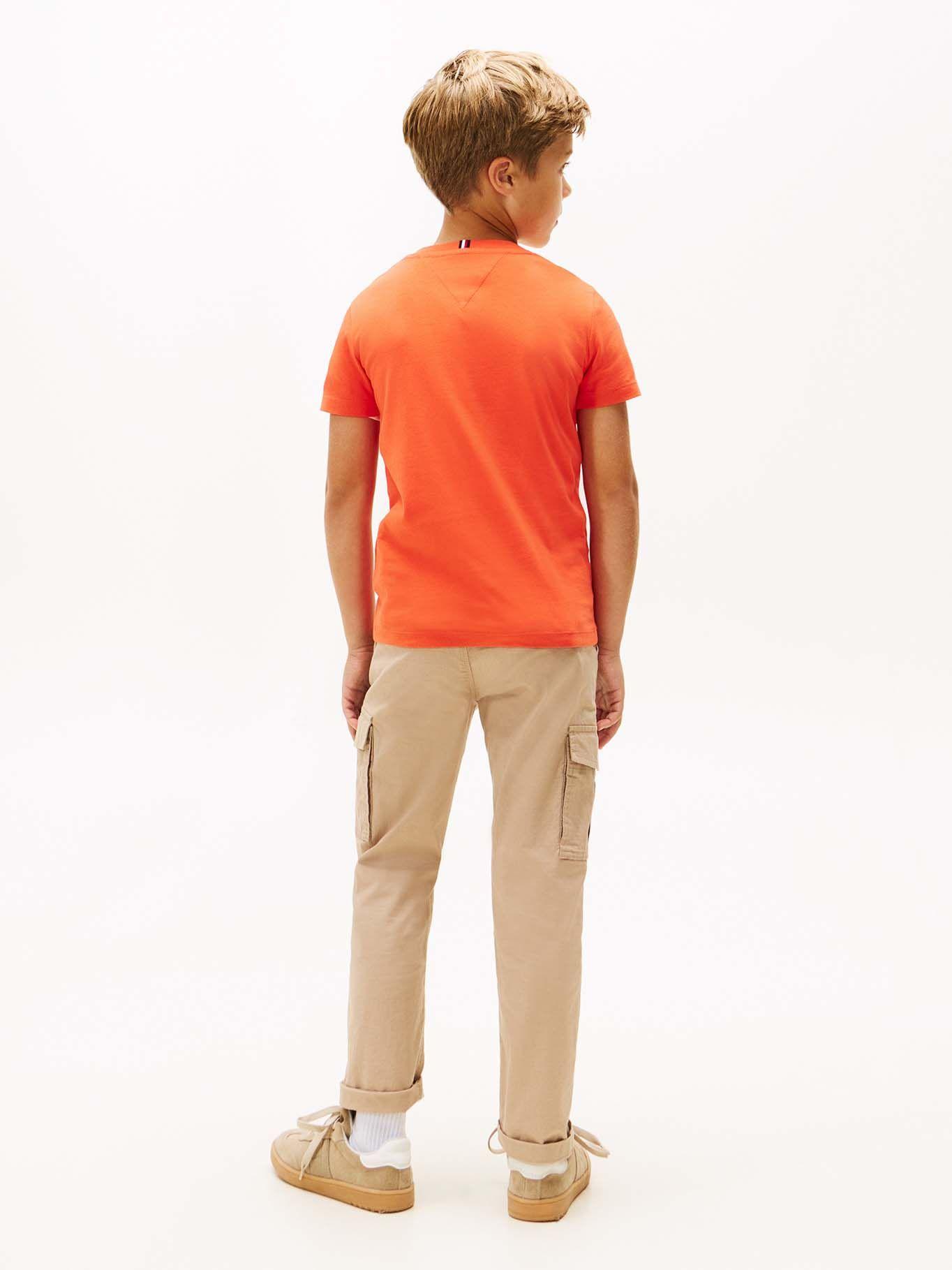 Polera Con Logo Gráfico Nyc Naranjo Tommy Hilfiger-2