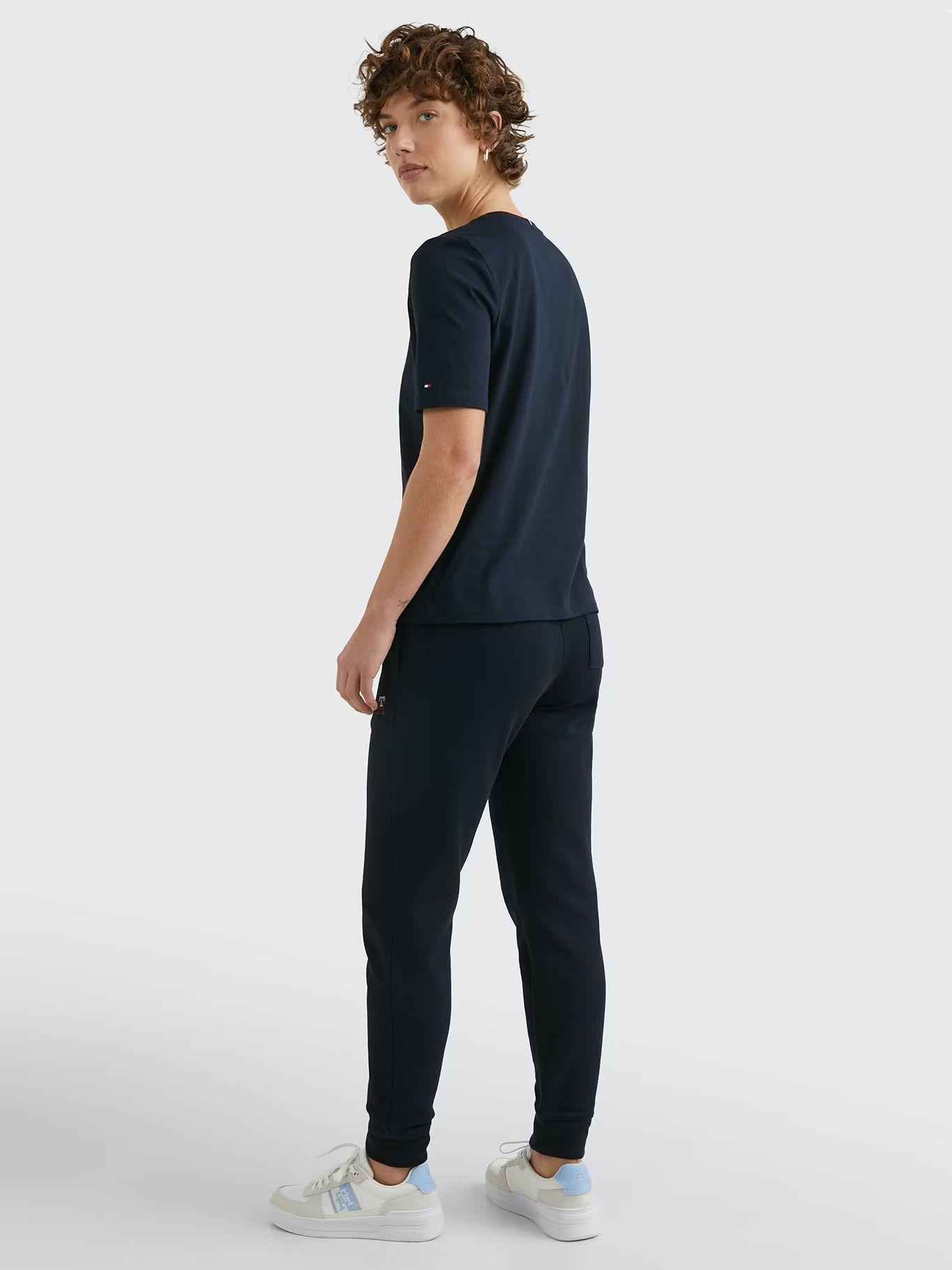 Polera Monogram Logo Bordado Azul Tommy Hilfiger-2