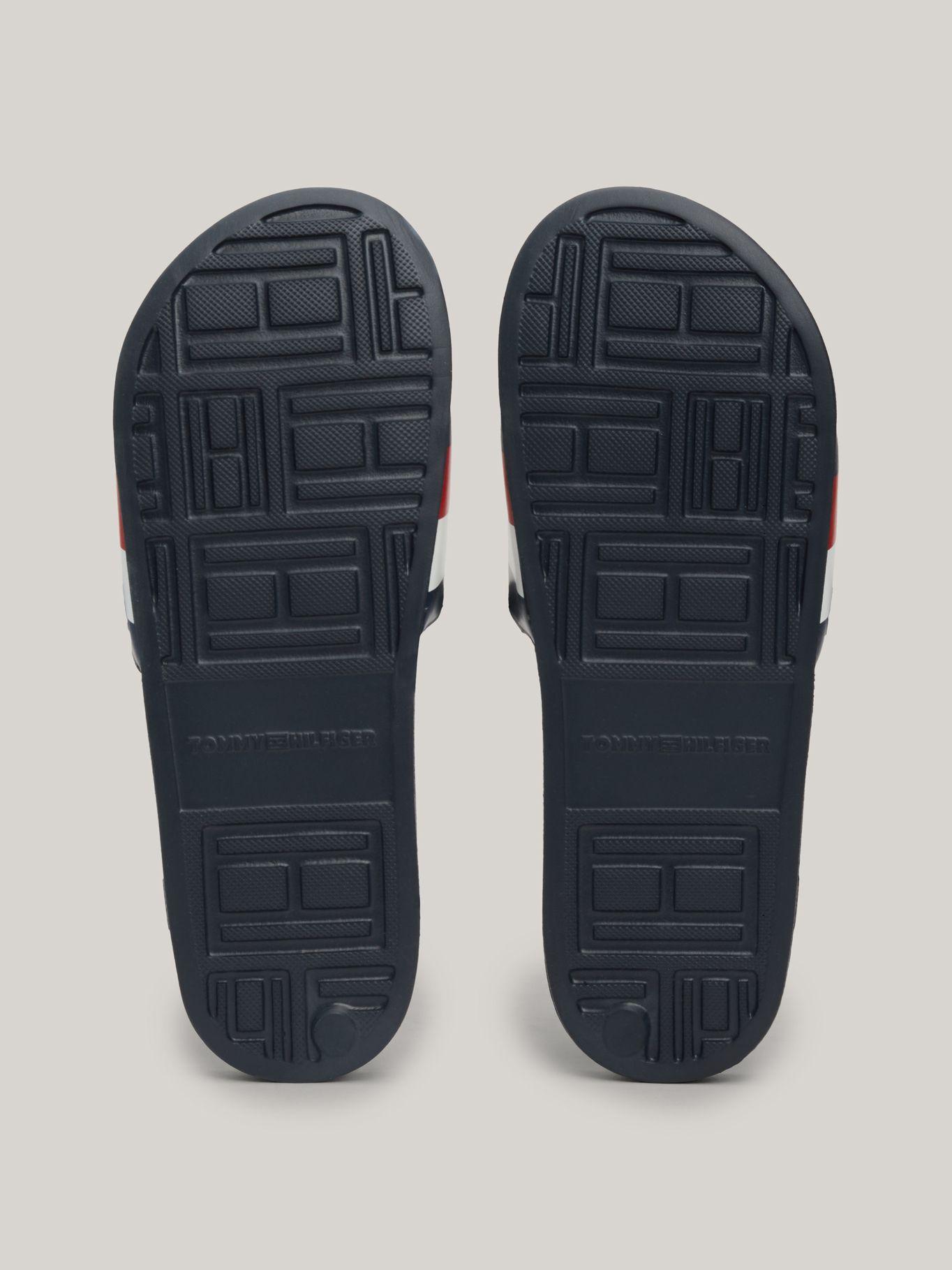 Sandalias Con Logo Monotype Azul Tommy Hilfiger-3