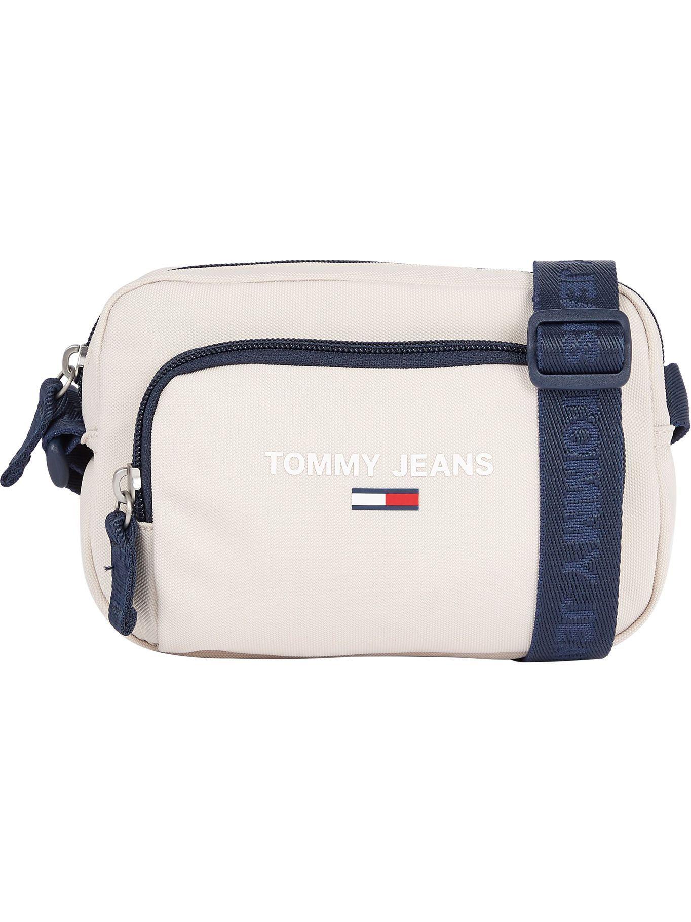 Bolso Bandolera Essential Con Logo Crema Tommy Hilfiger-0
