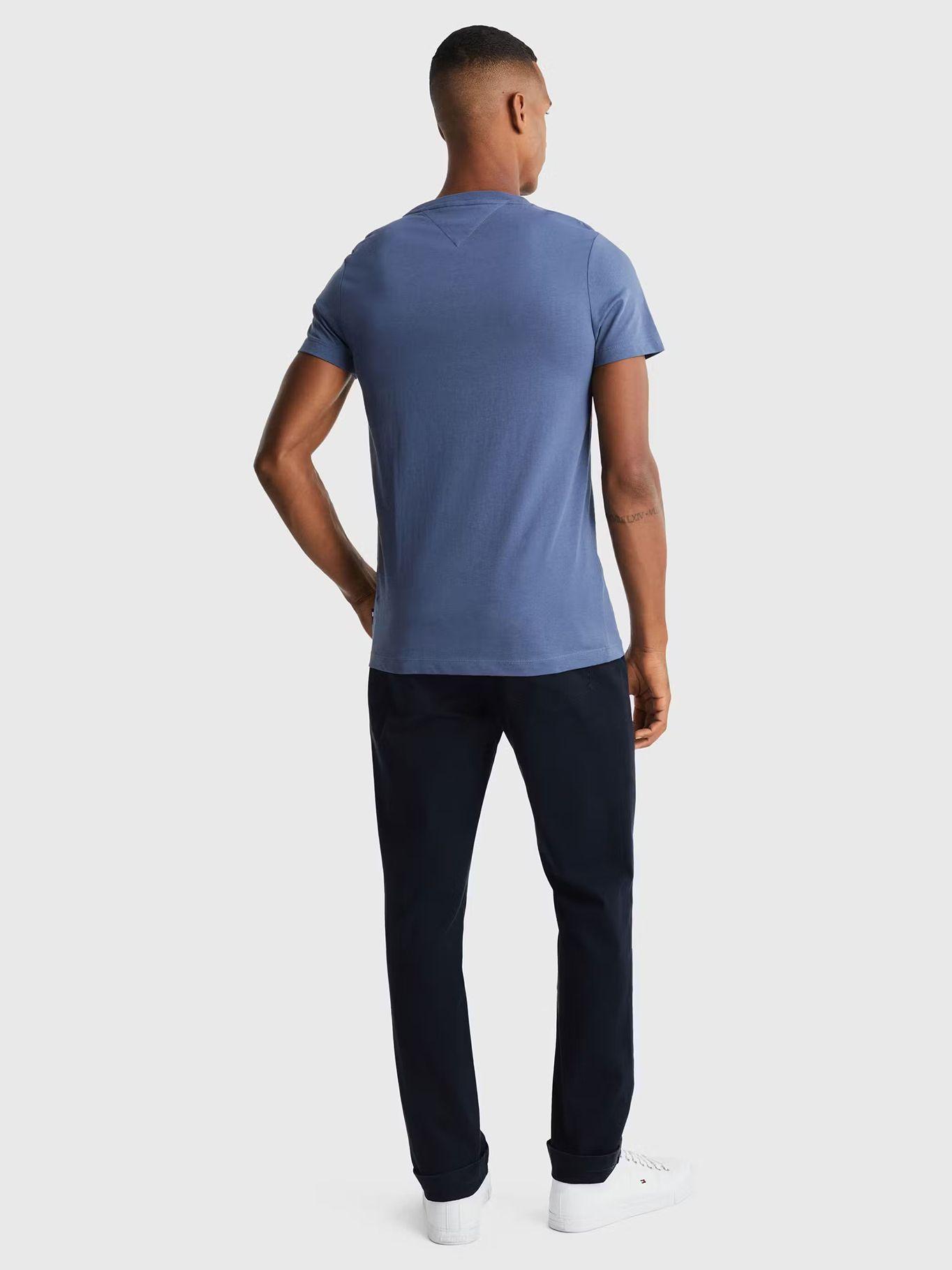 Polera Con Logo Redondo Azul Tommy Hilfiger-2