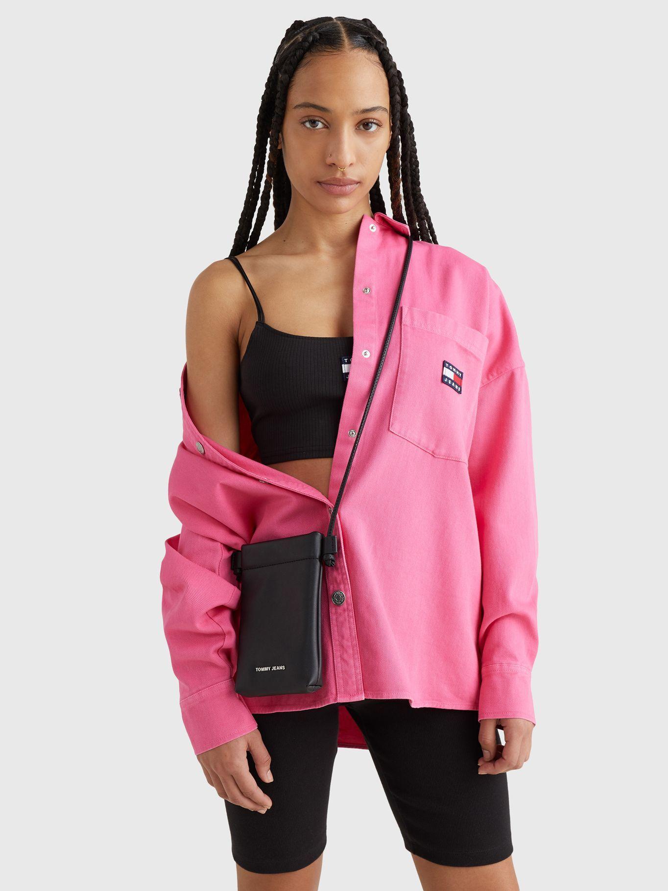 Bolso Para Celular Solid Color Negro Tommy Hilfiger-5