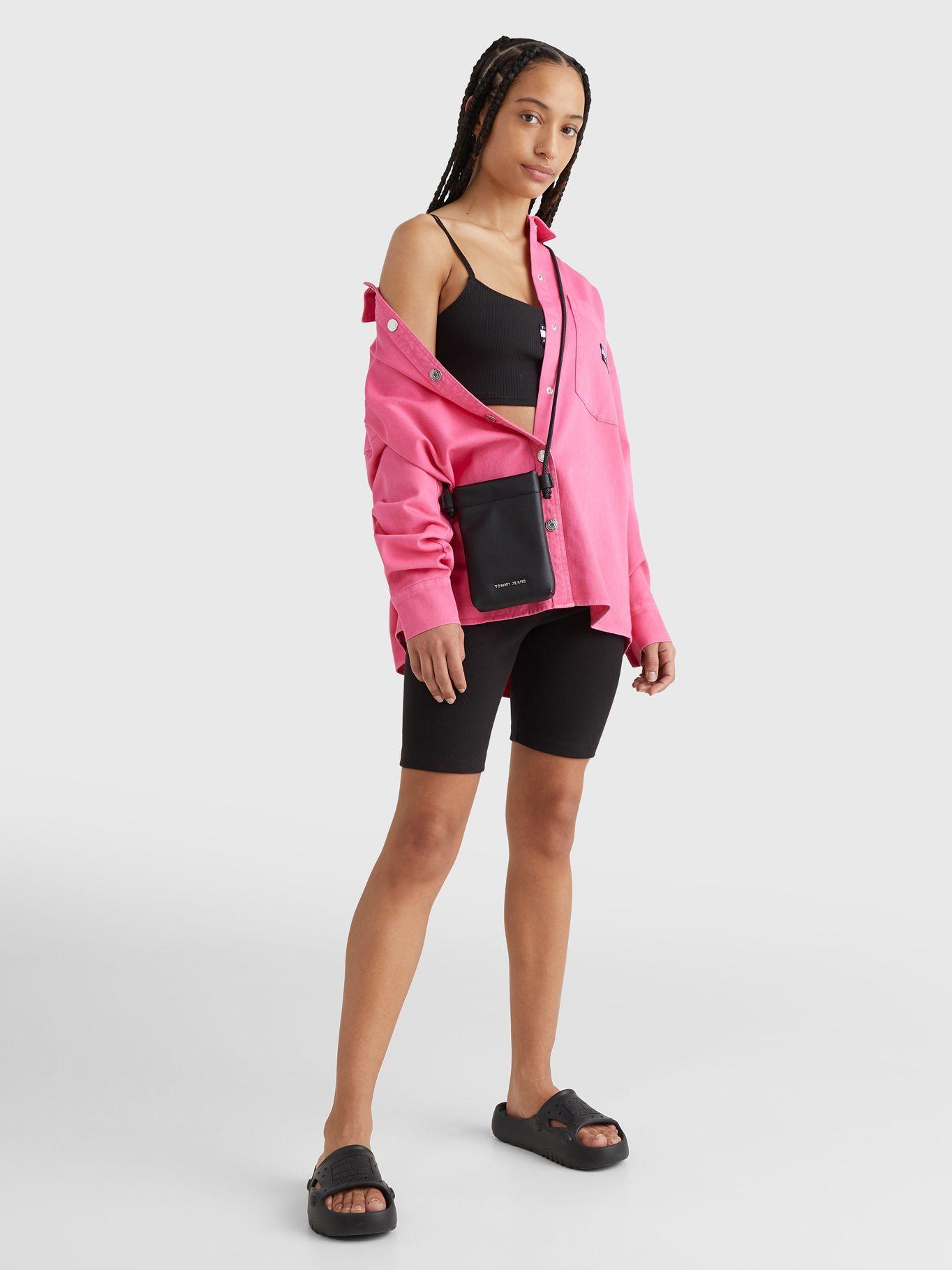 Bolso Para Celular Solid Color Negro Tommy Hilfiger-4