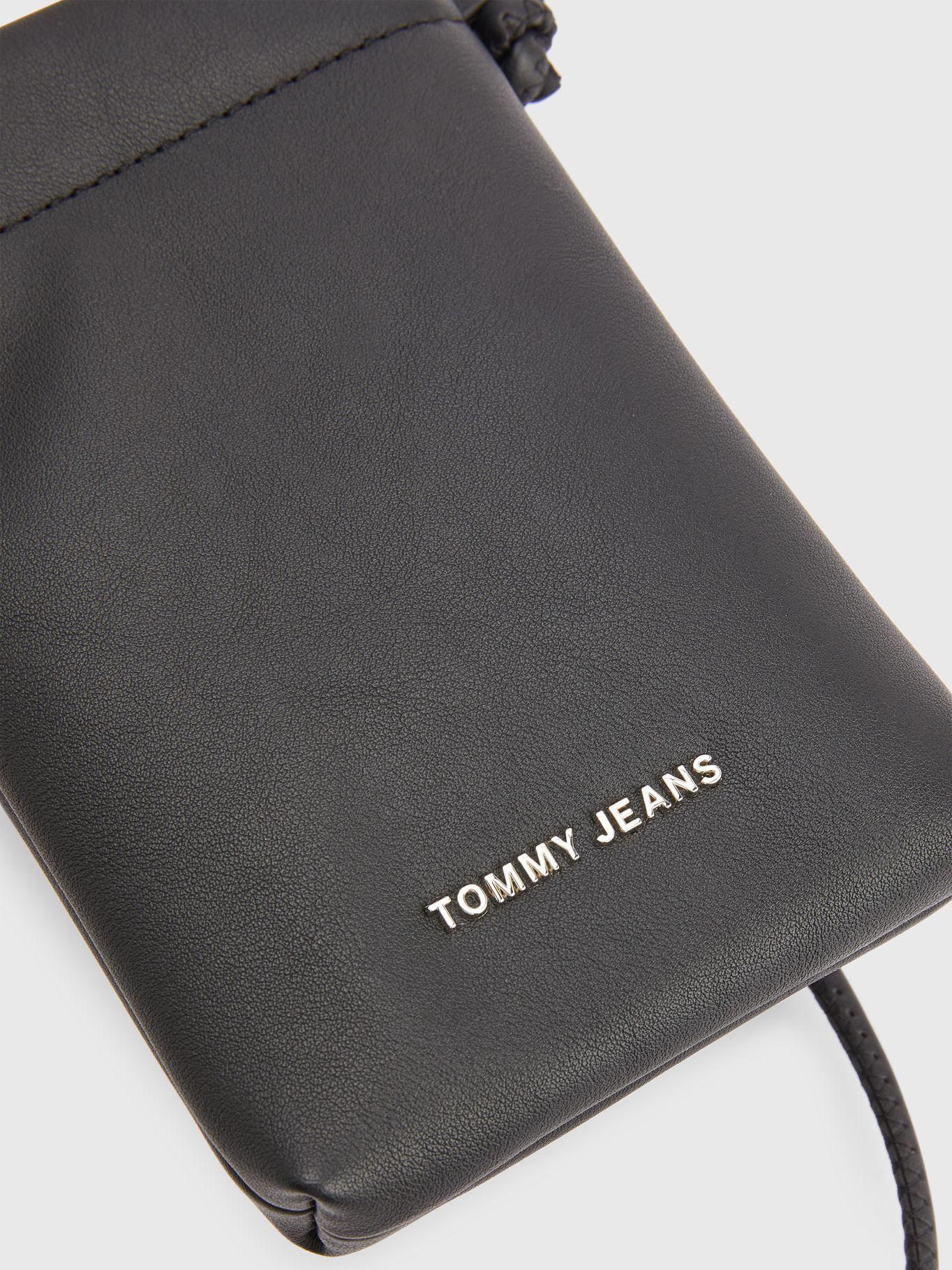 Bolso Para Celular Solid Color Negro Tommy Hilfiger-2