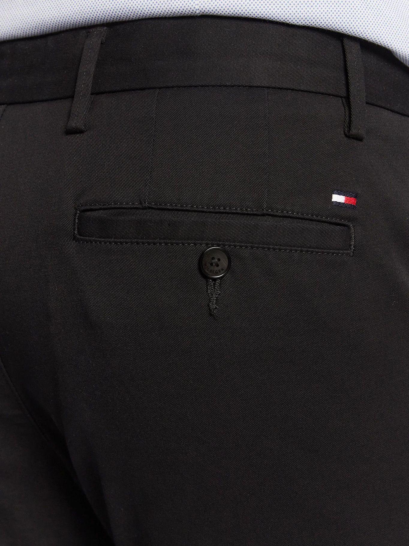 Pantalón Chino Denton 1985 Negro BDS Tommy Hilfiger-4