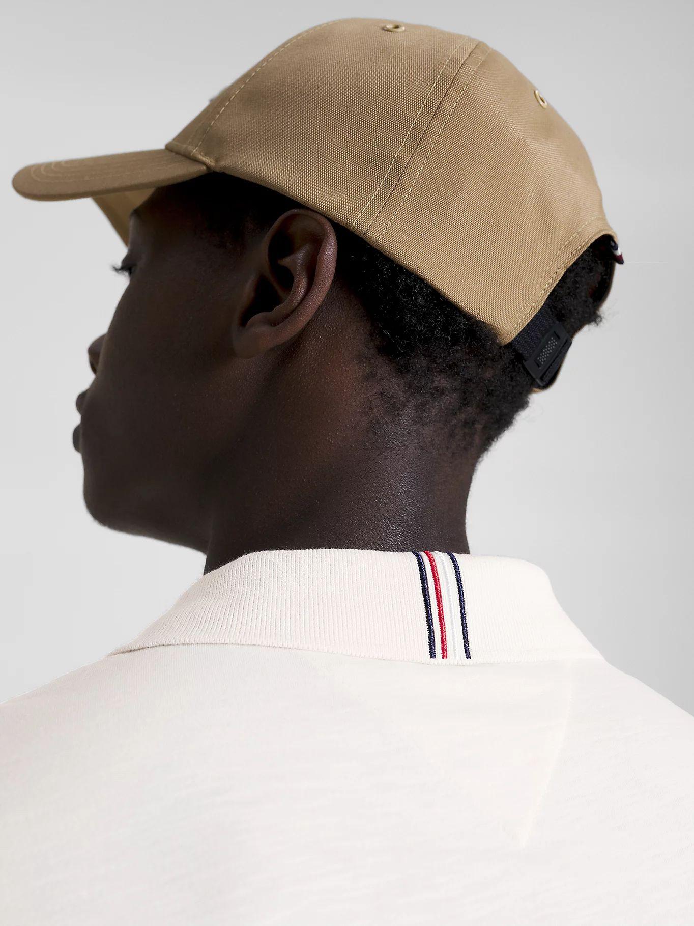 Polo Regular Fit Stripe Placement Blanco Tommy Hilfiger-3