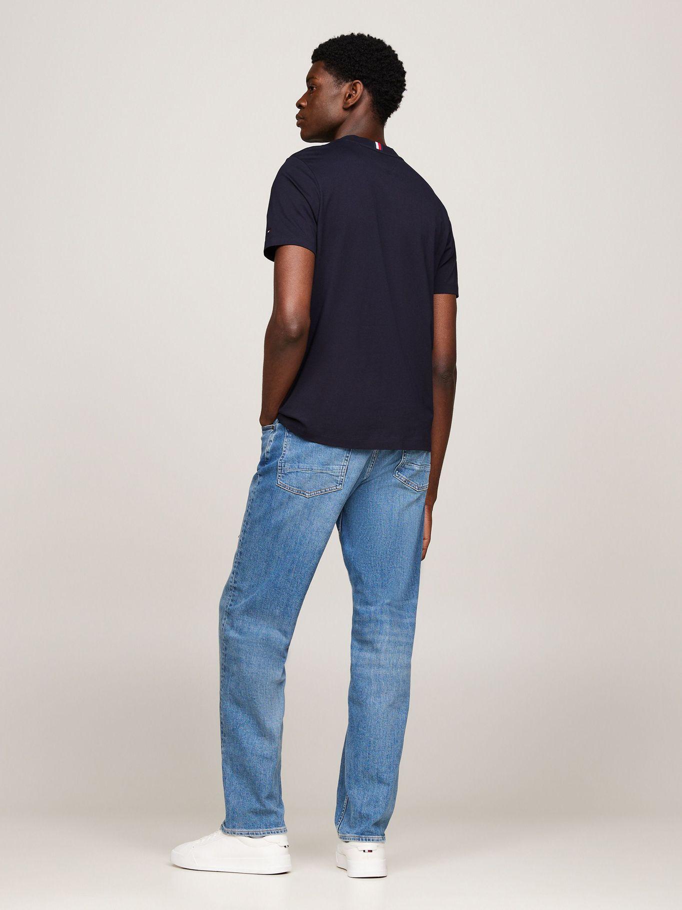 Polera Global Stripe Con Logo Azul Tommy Hilfiger-2