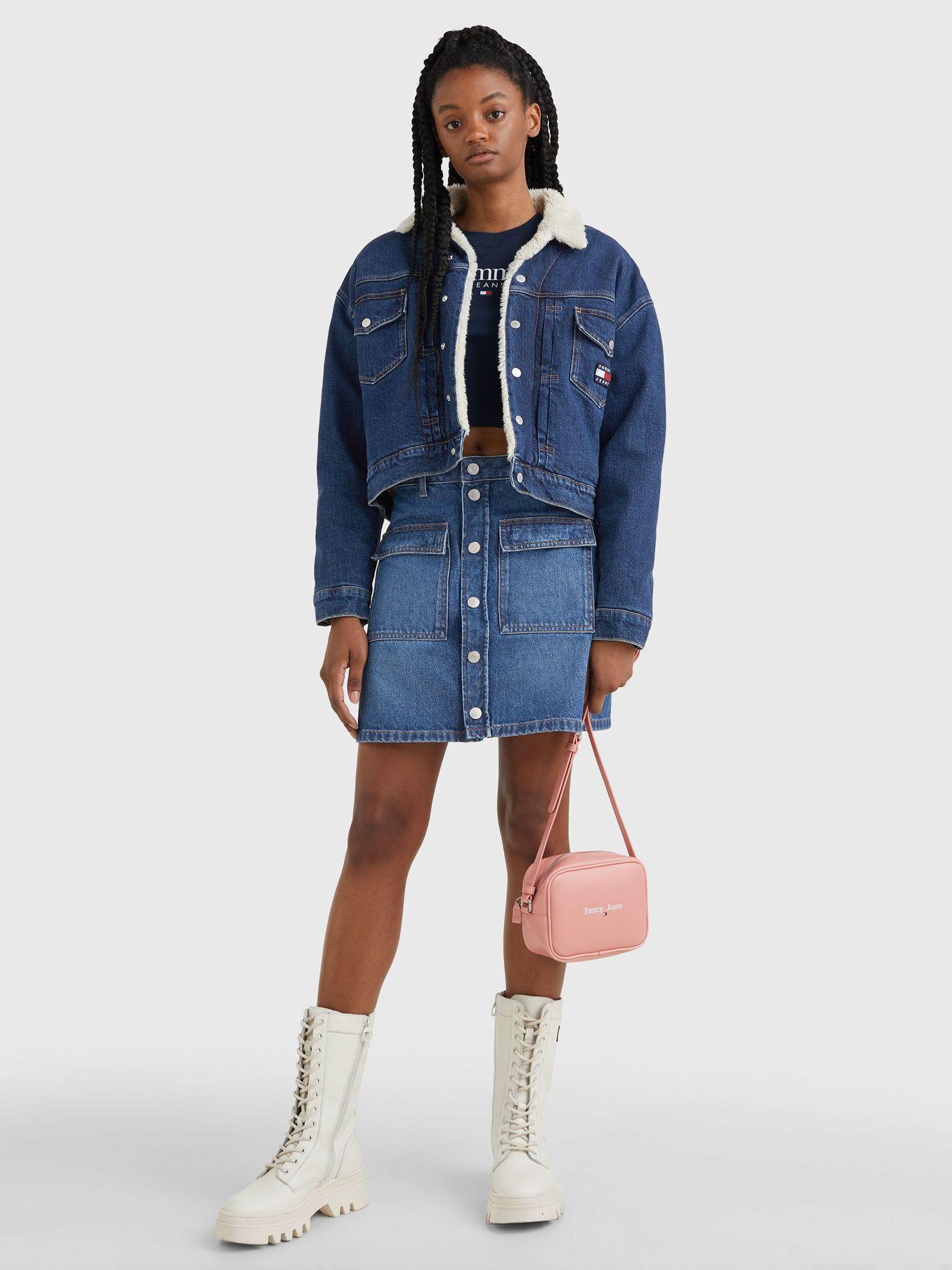 Cartera Essential Con Logo Rosado Tommy Hilfiger-4