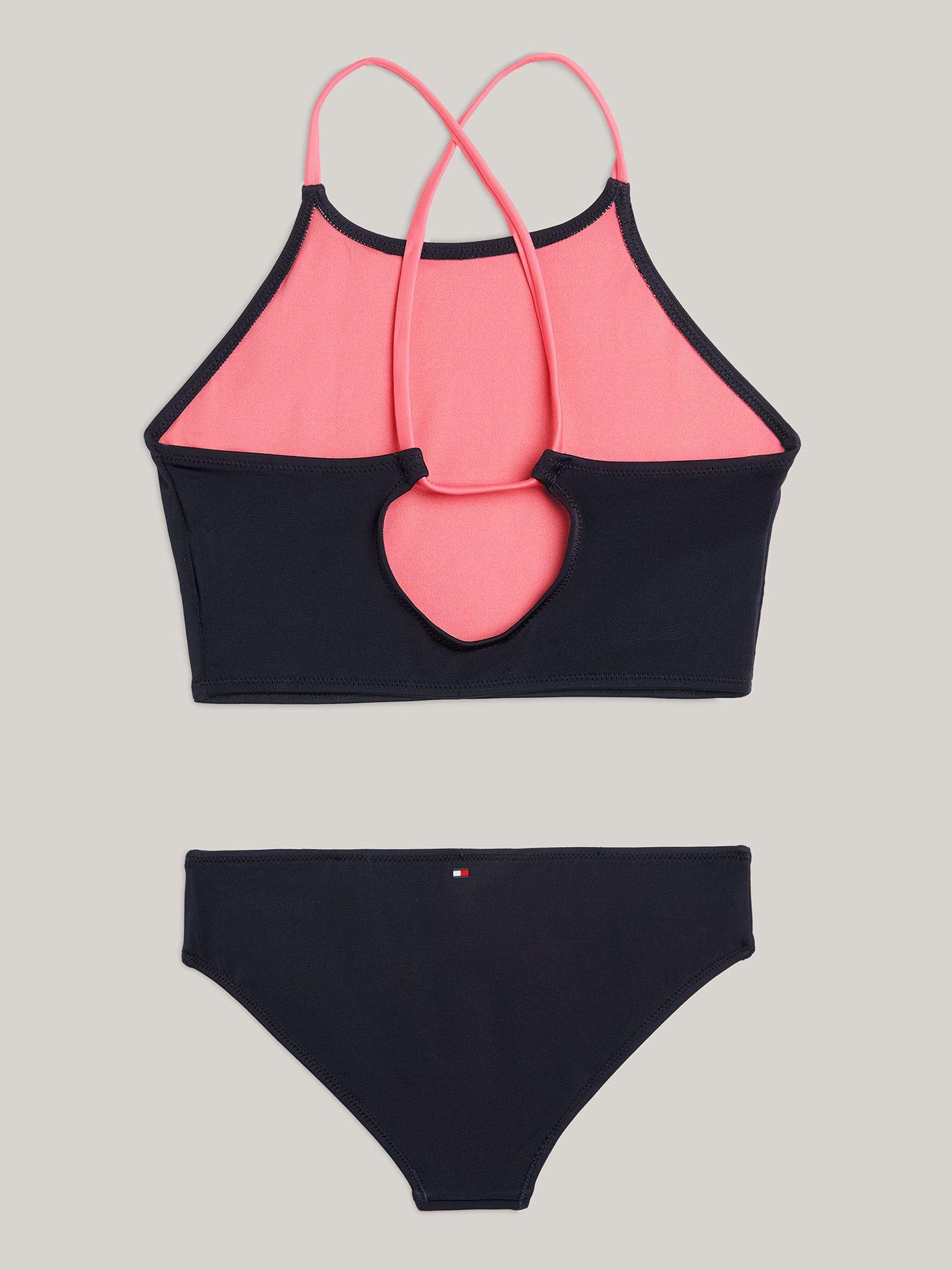 Bikini Con Logo Solid Azul Tommy Hilfiger-1