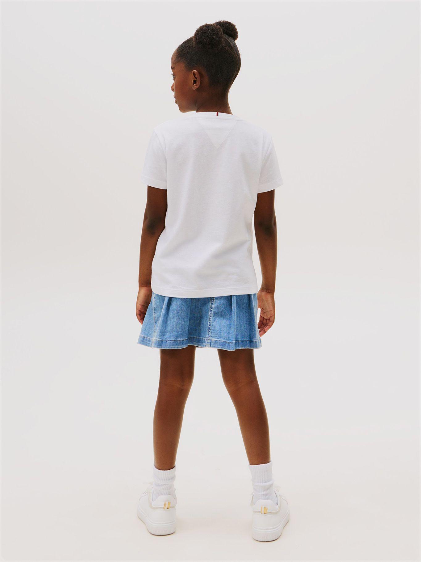 Polera Tipo Universitaria Cuello Blanco Tommy Hilfiger-2