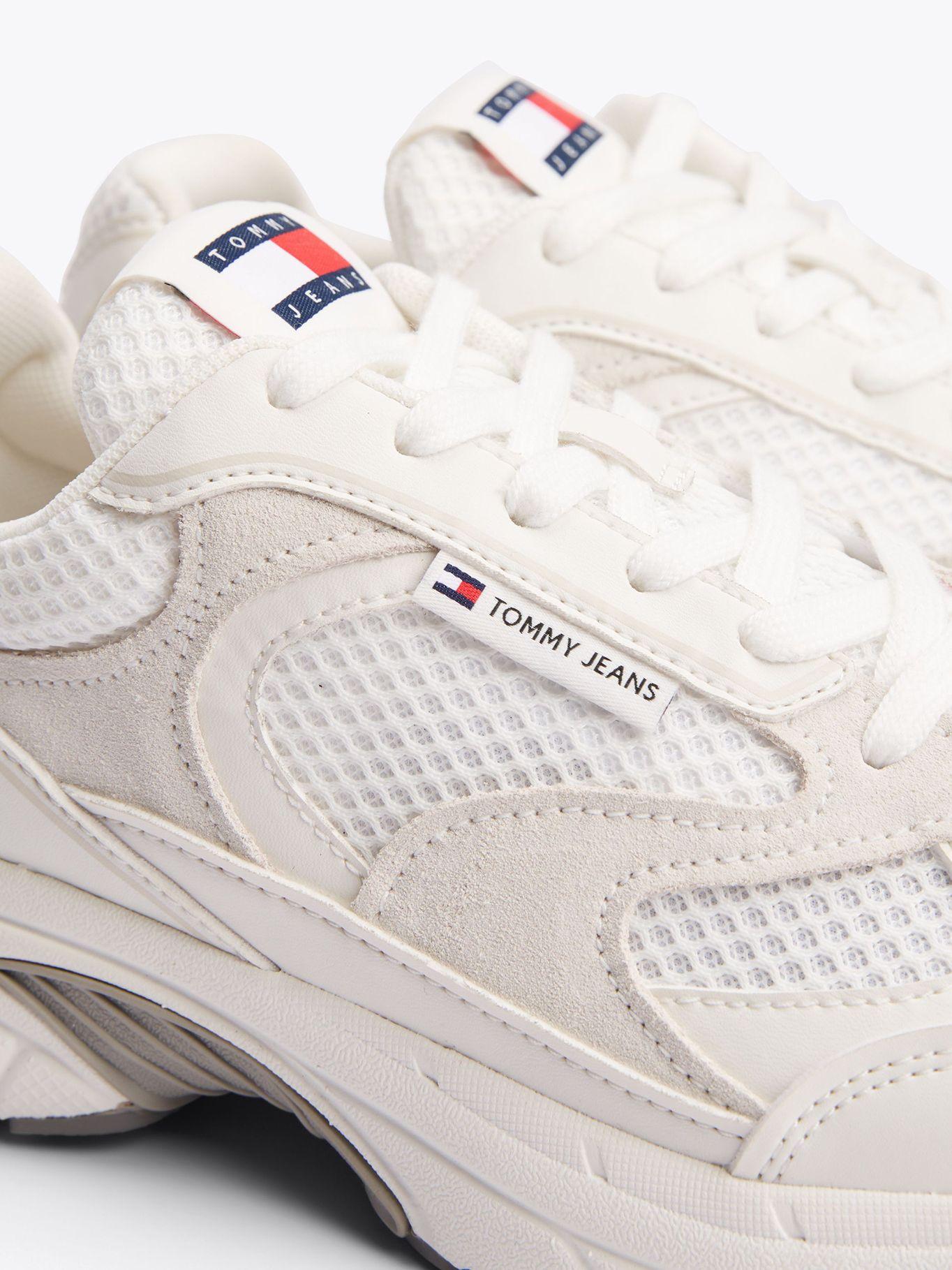 Zapatillas The Coney Con Paneles De Malla Blanco Tommy Jeans-6