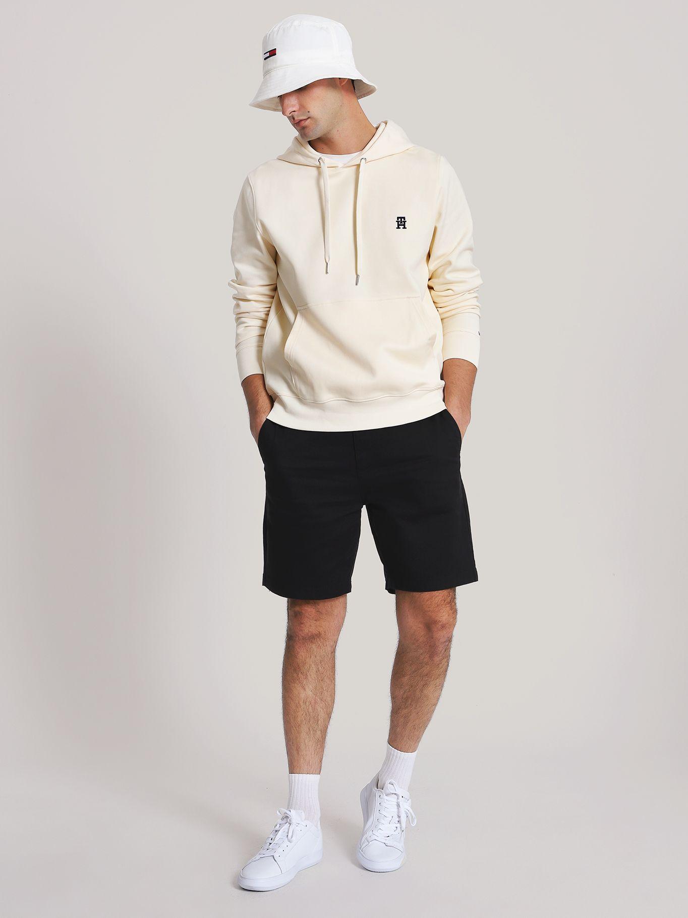 POLERÓN HOODIE LOGO MONOGRAM BLANCO TOMMY HILFIGER-1