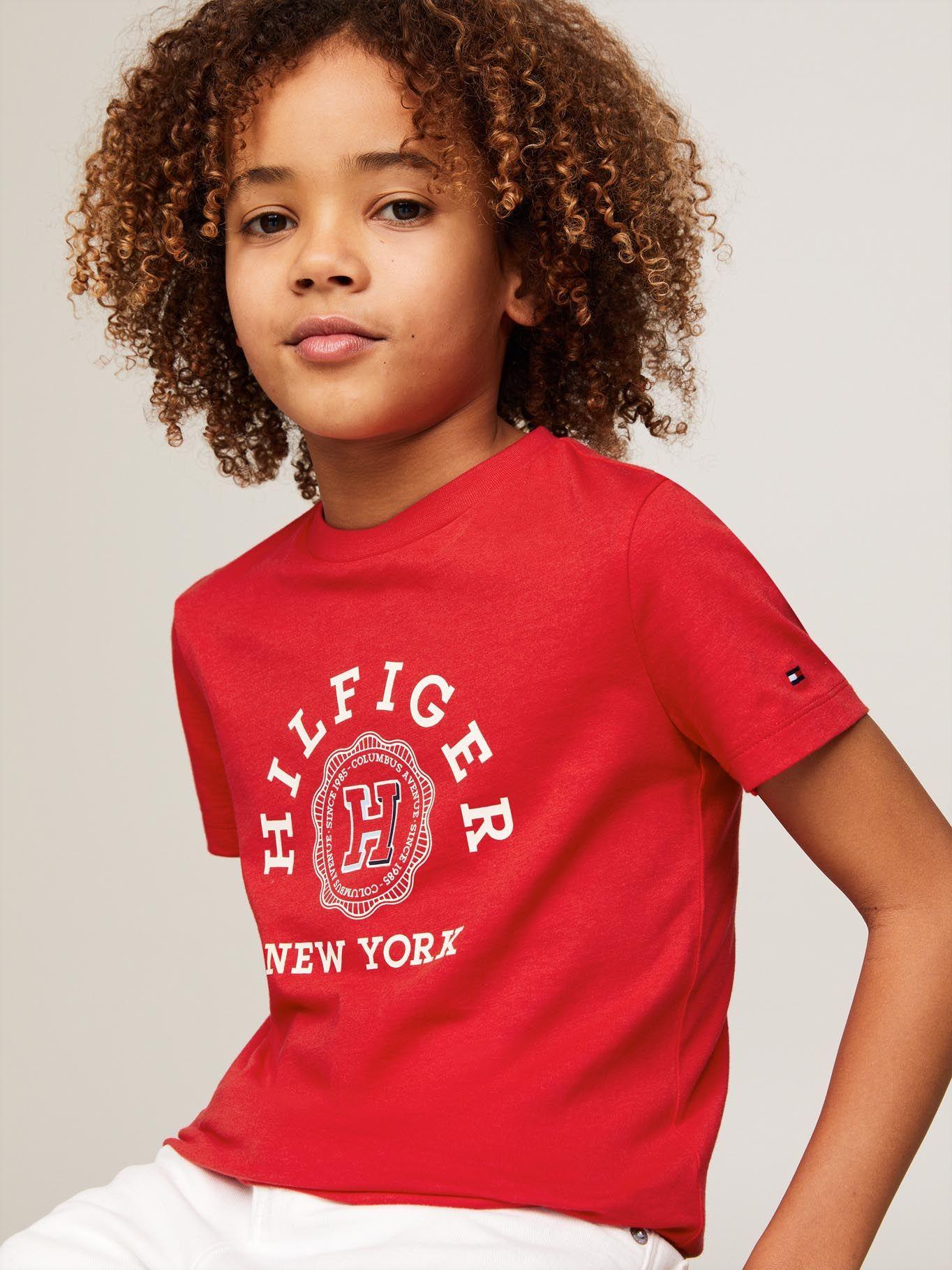 Polera Con Monotipo Archive Rojo Tommy Hilfiger-3