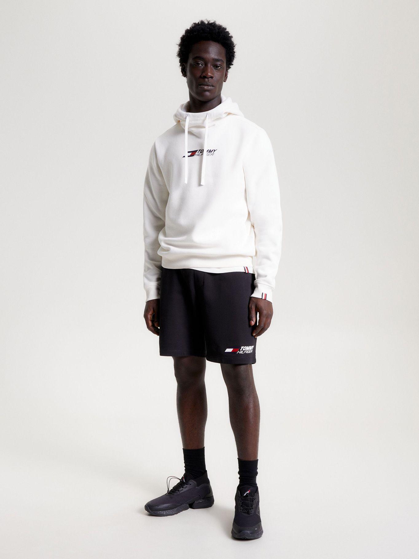 Shorts Sport Essential Th Cool Negro Tommy Hilfiger-1