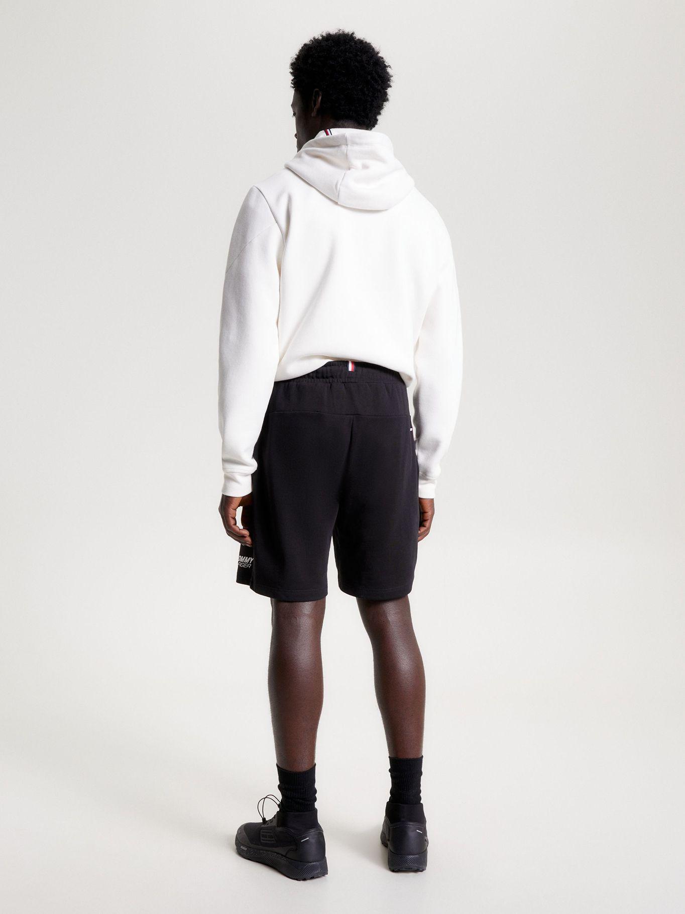 Shorts Sport Essential Th Cool Negro Tommy Hilfiger-2