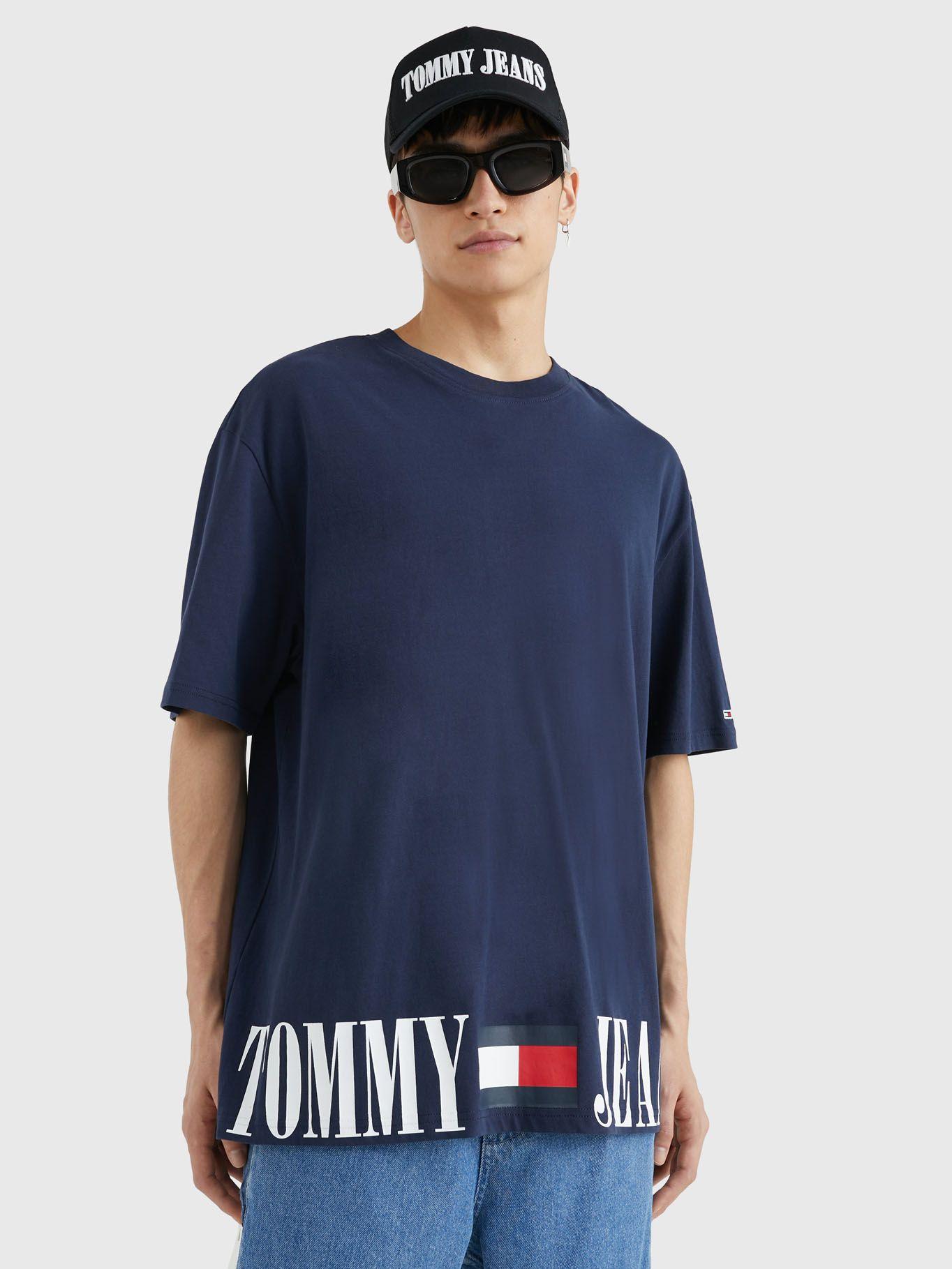 Polera Oversize Archive Graphic Azul Tommy Jeans-0