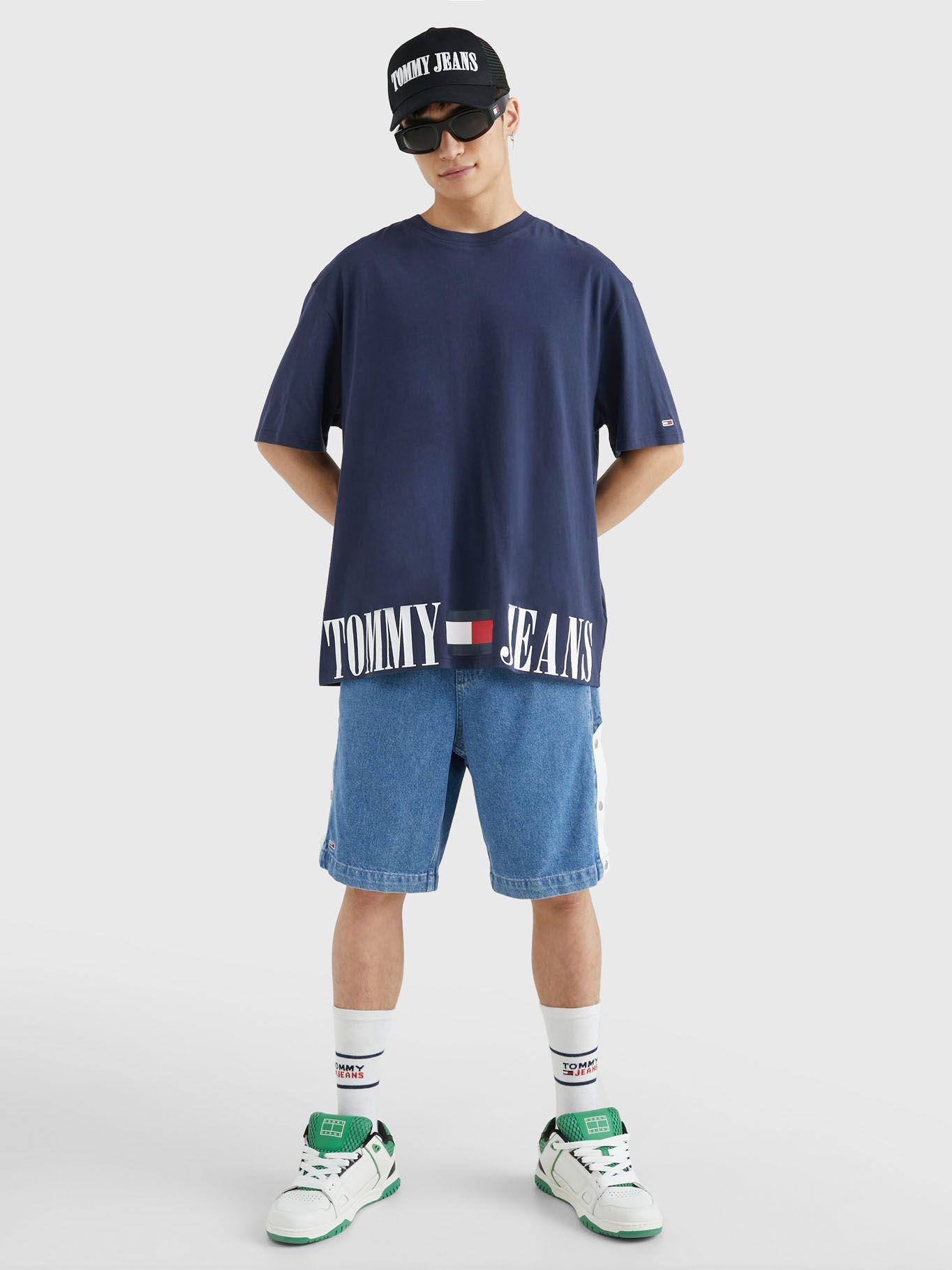 Polera Oversize Archive Graphic Azul Tommy Jeans-1