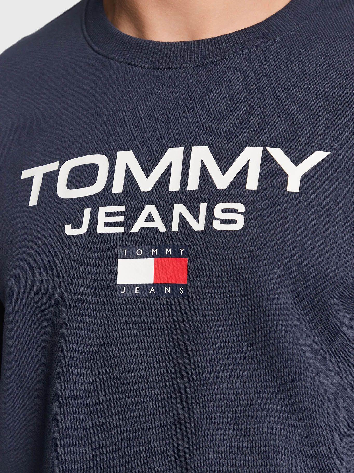 Polerón Entry Con Logo Azul Tommy Jeans-3