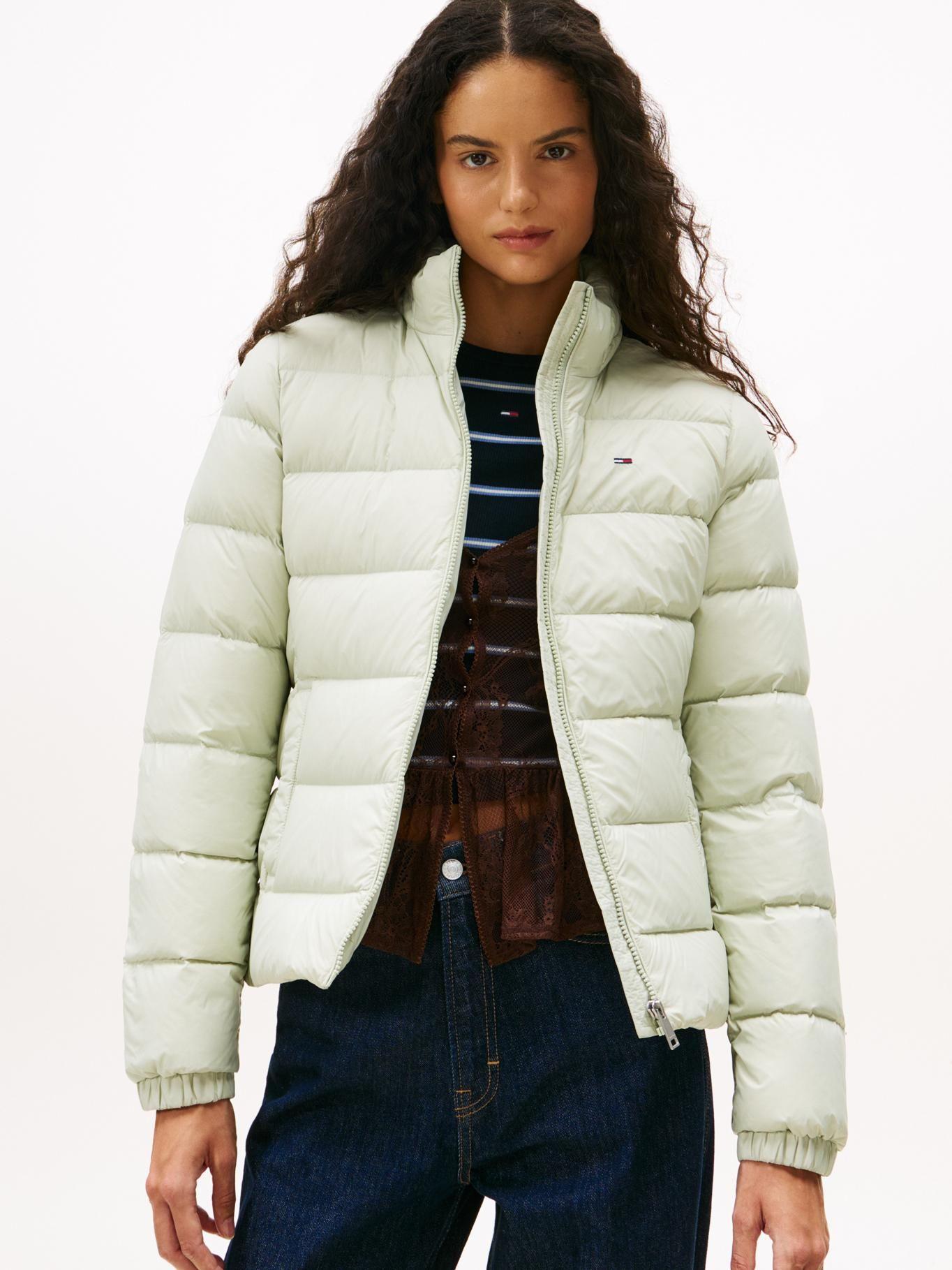 Parka Hooded Basic Acolchada Verde Tommy Jeans-0