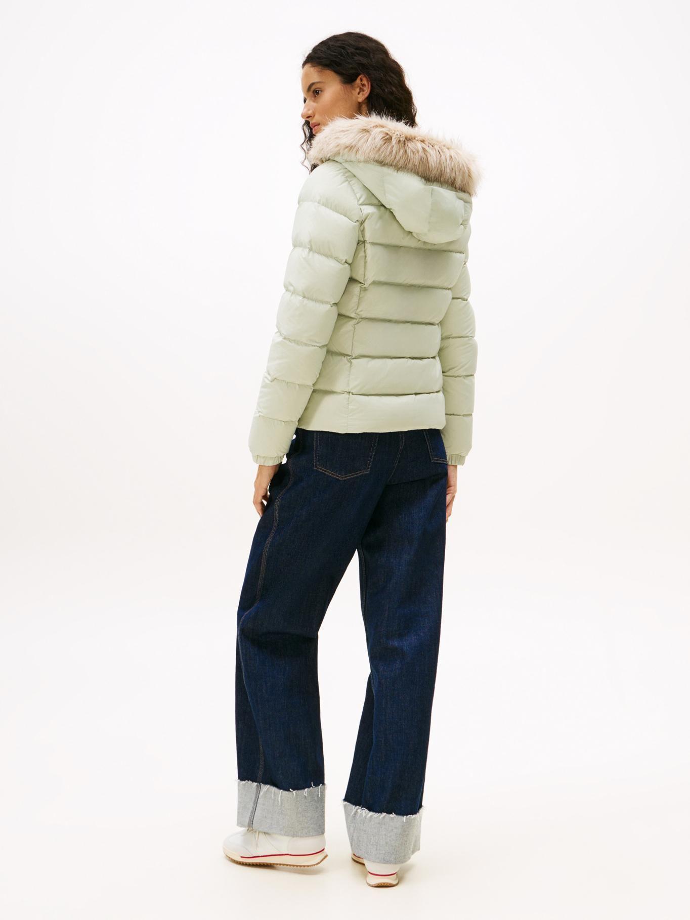 Parka Hooded Basic Acolchada Verde Tommy Jeans-2