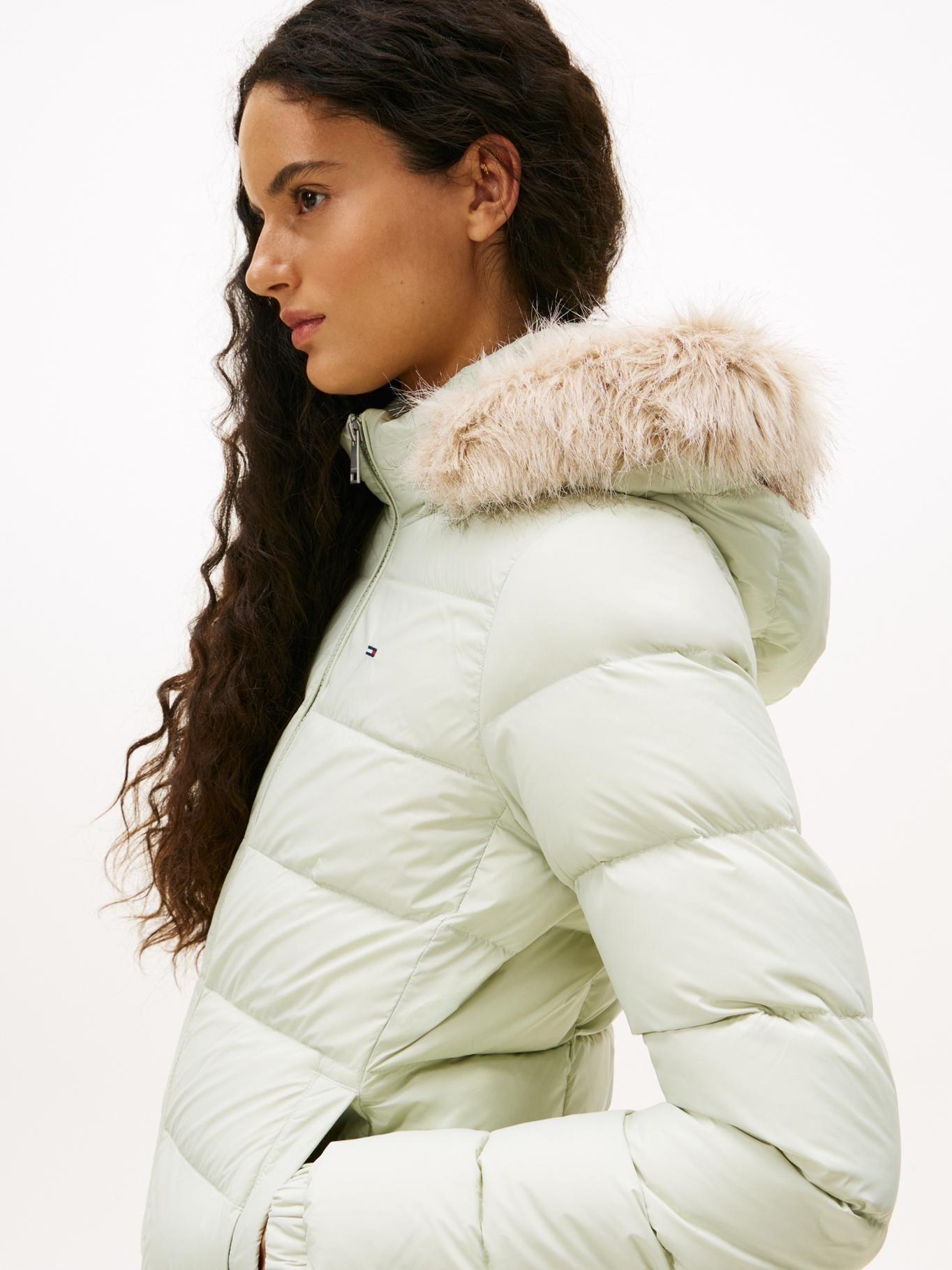 Parka Hooded Basic Acolchada Verde Tommy Jeans-3