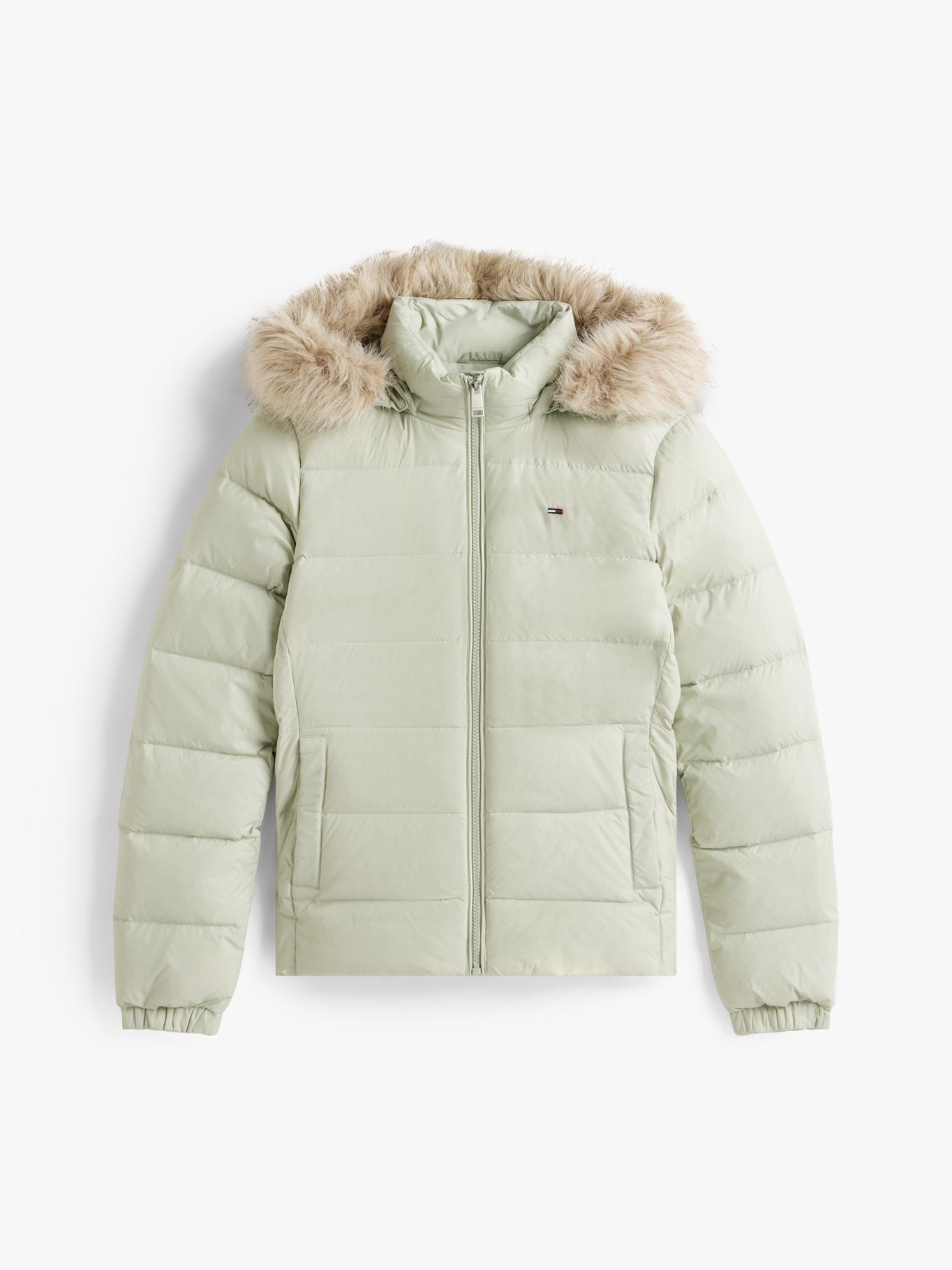 Parka Hooded Basic Acolchada Verde Tommy Jeans-4