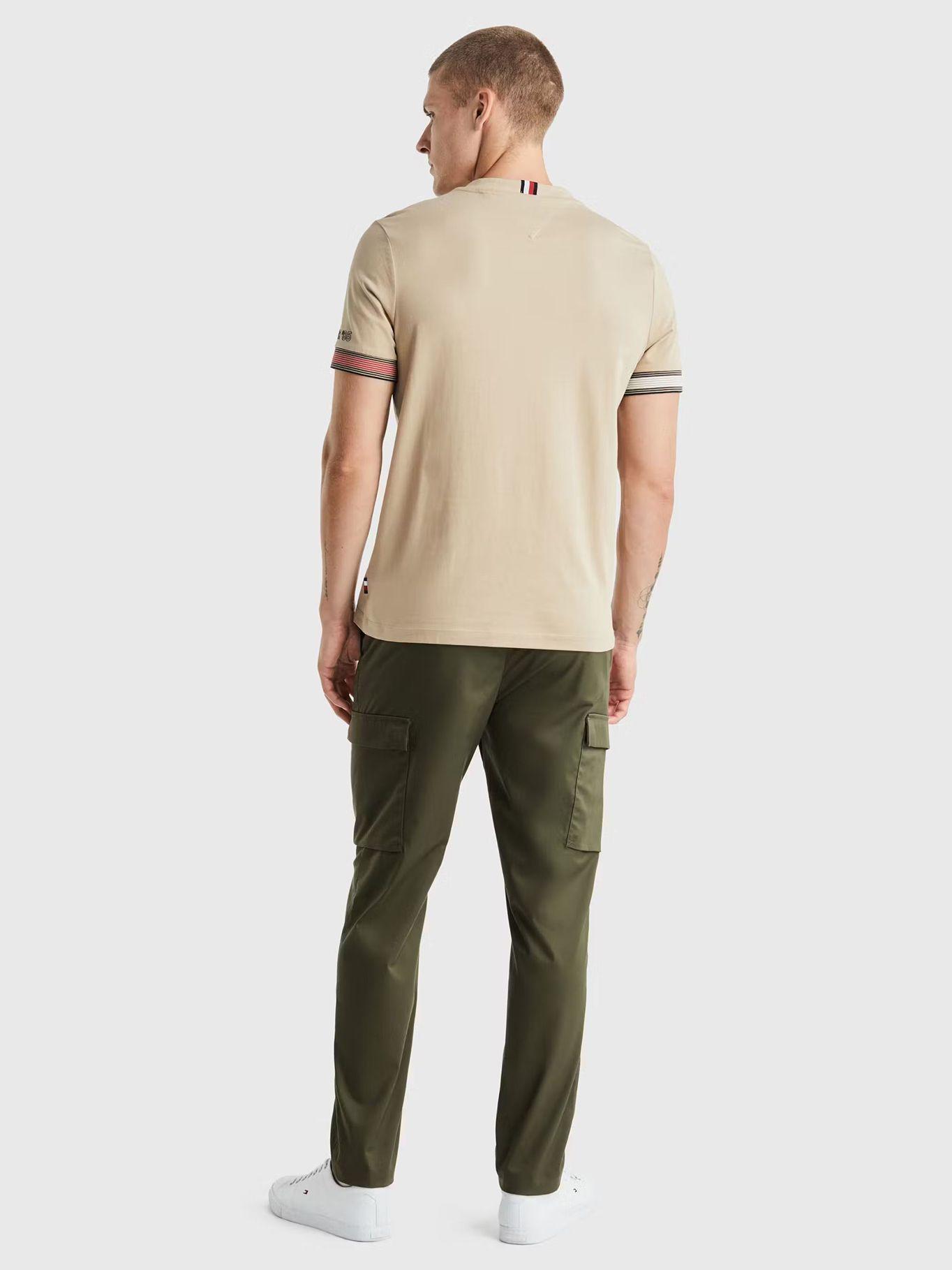 Polera Con Mangas A Rayas Beige Tommy Hilfiger-2