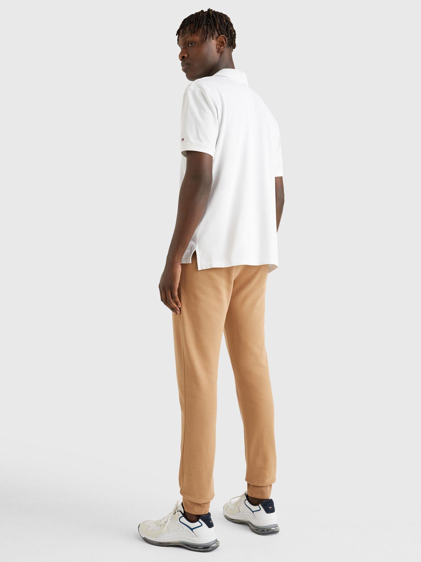 Polo Logo Bandera Ondulante Blanco Tommy Hilfiger-1