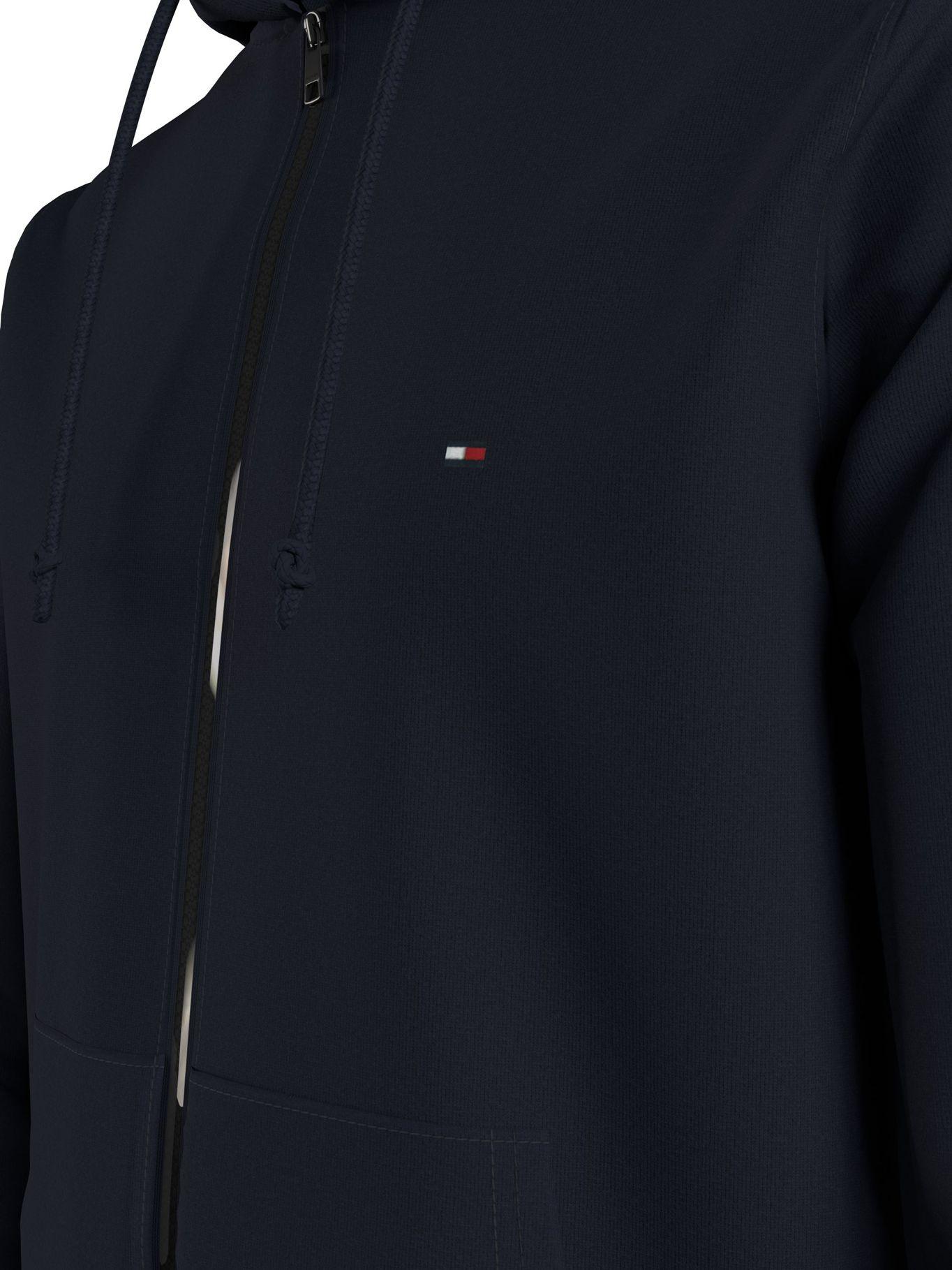 Polerón Hoodie Im Core Con Cierre Azul Tommy Hilfiger-4